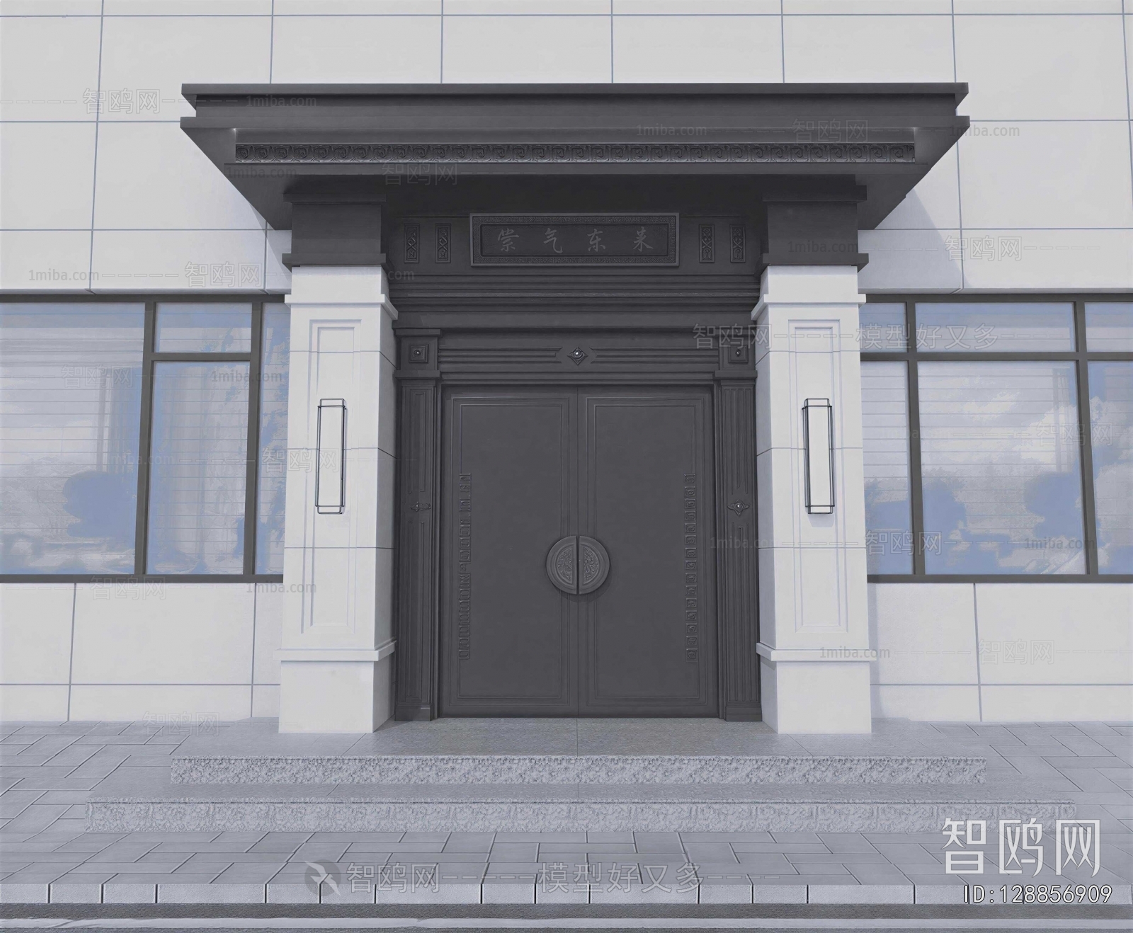 New Chinese Style Gate