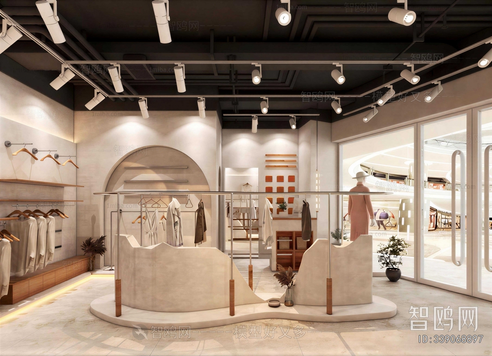 Modern Clothing Store