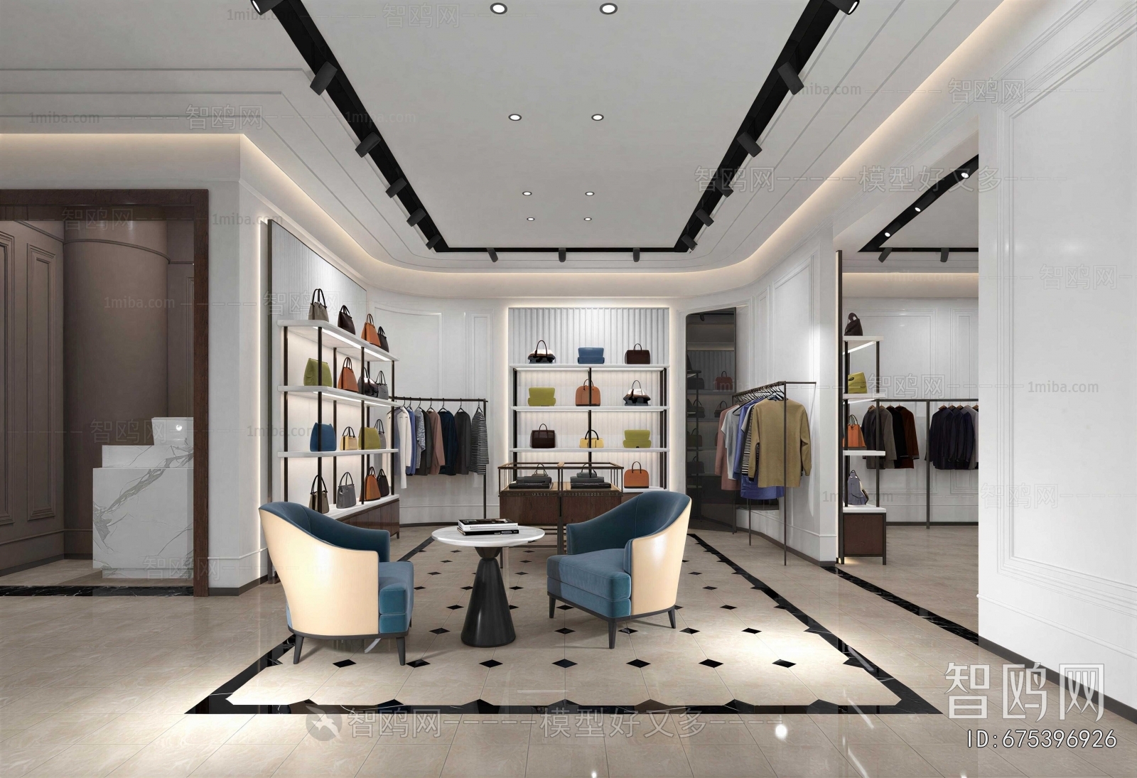 Modern Clothing Store