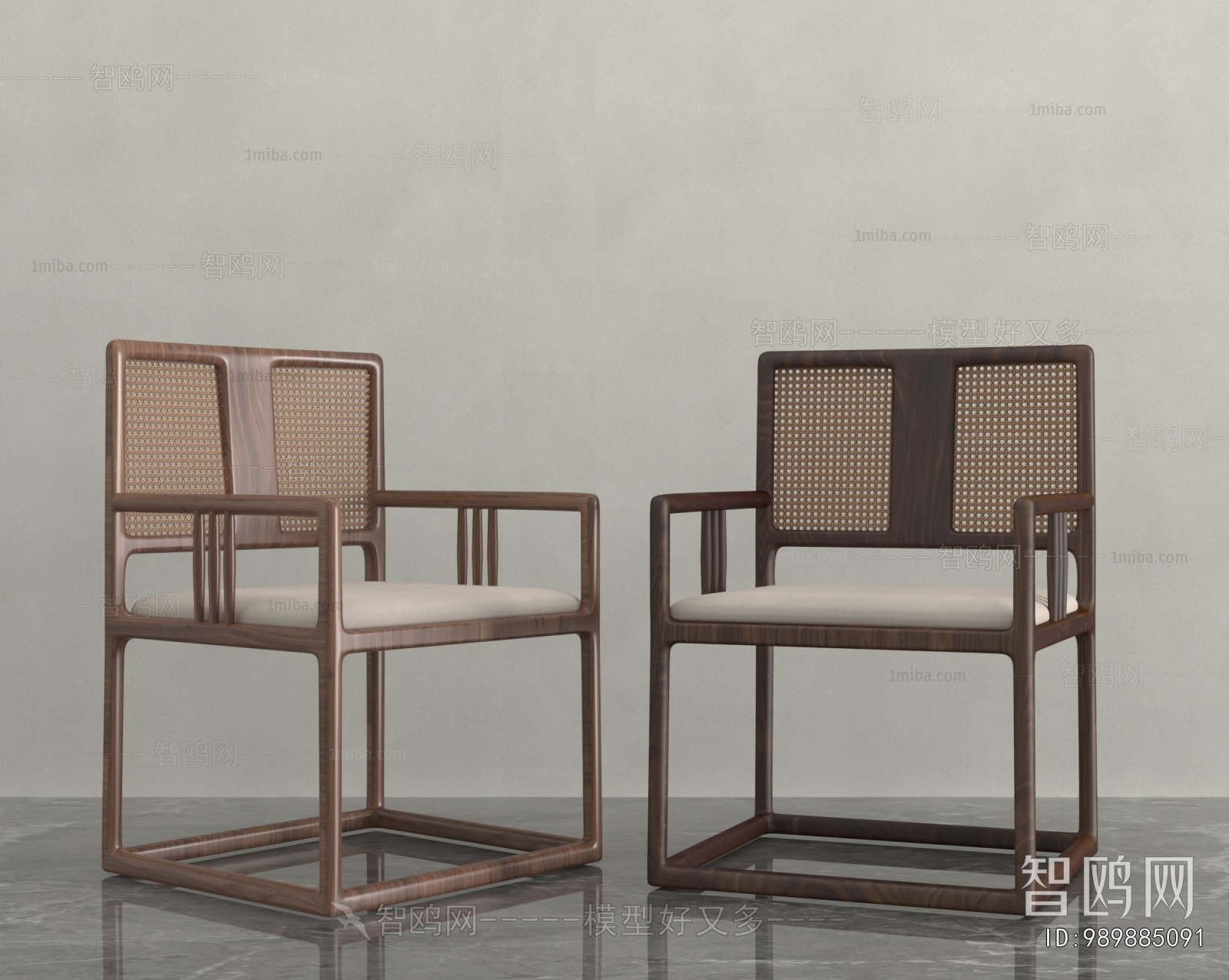 New Chinese Style Lounge Chair