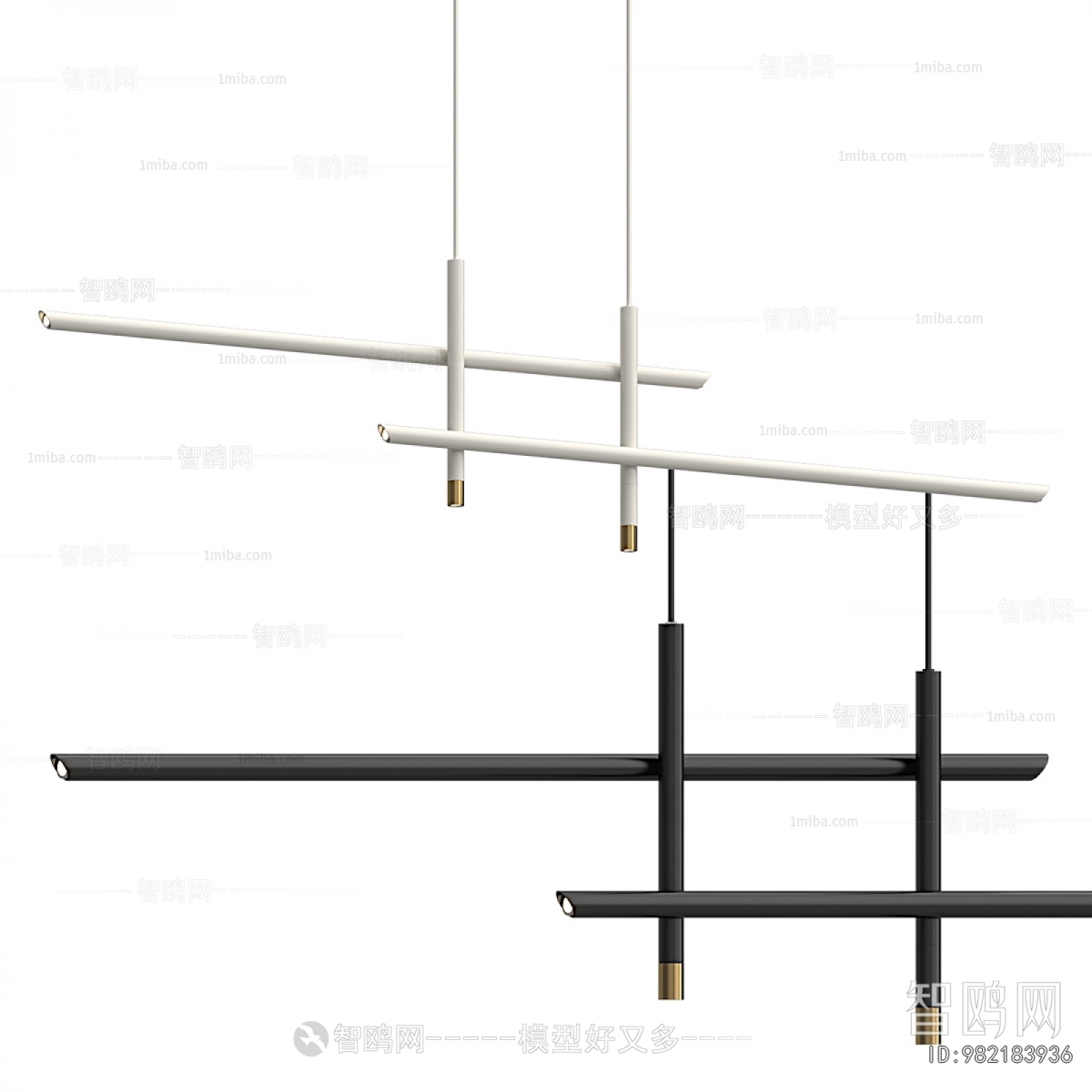 Modern Long Chandelier