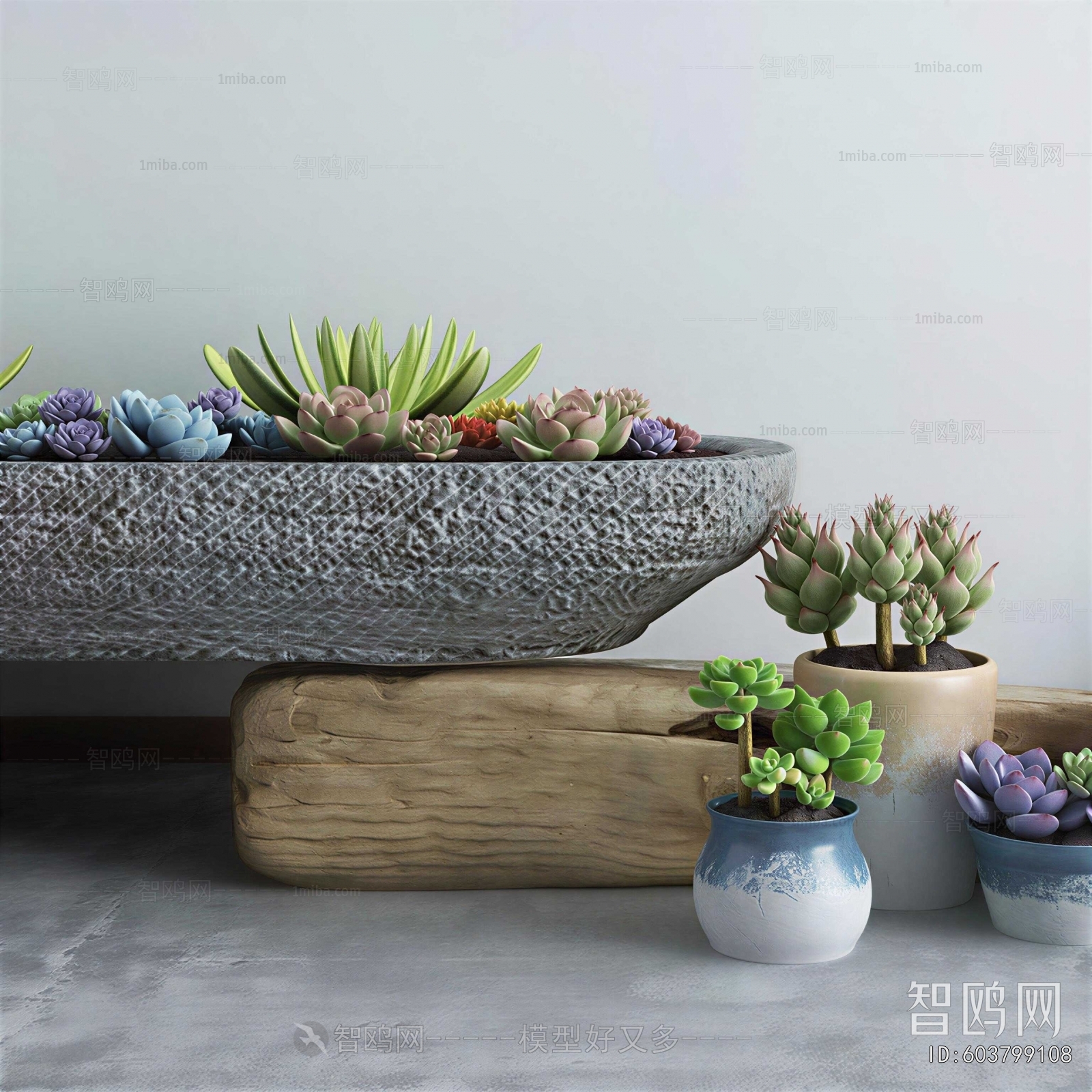New Chinese Style Plant Landscaping