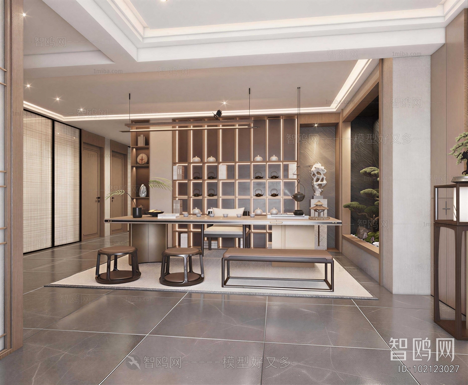 New Chinese Style Tea House