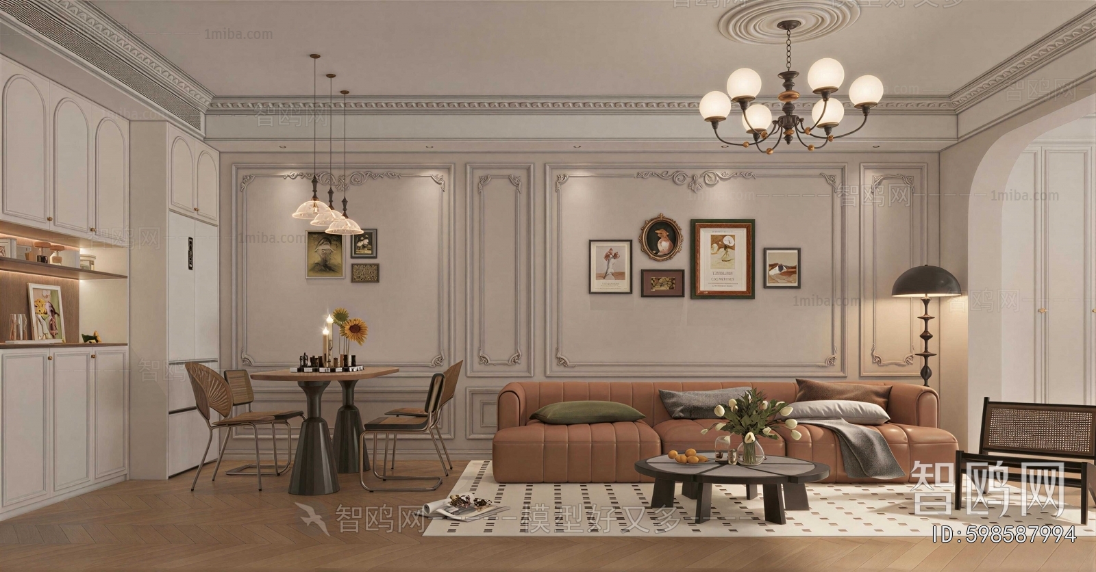 French Style A Living Room