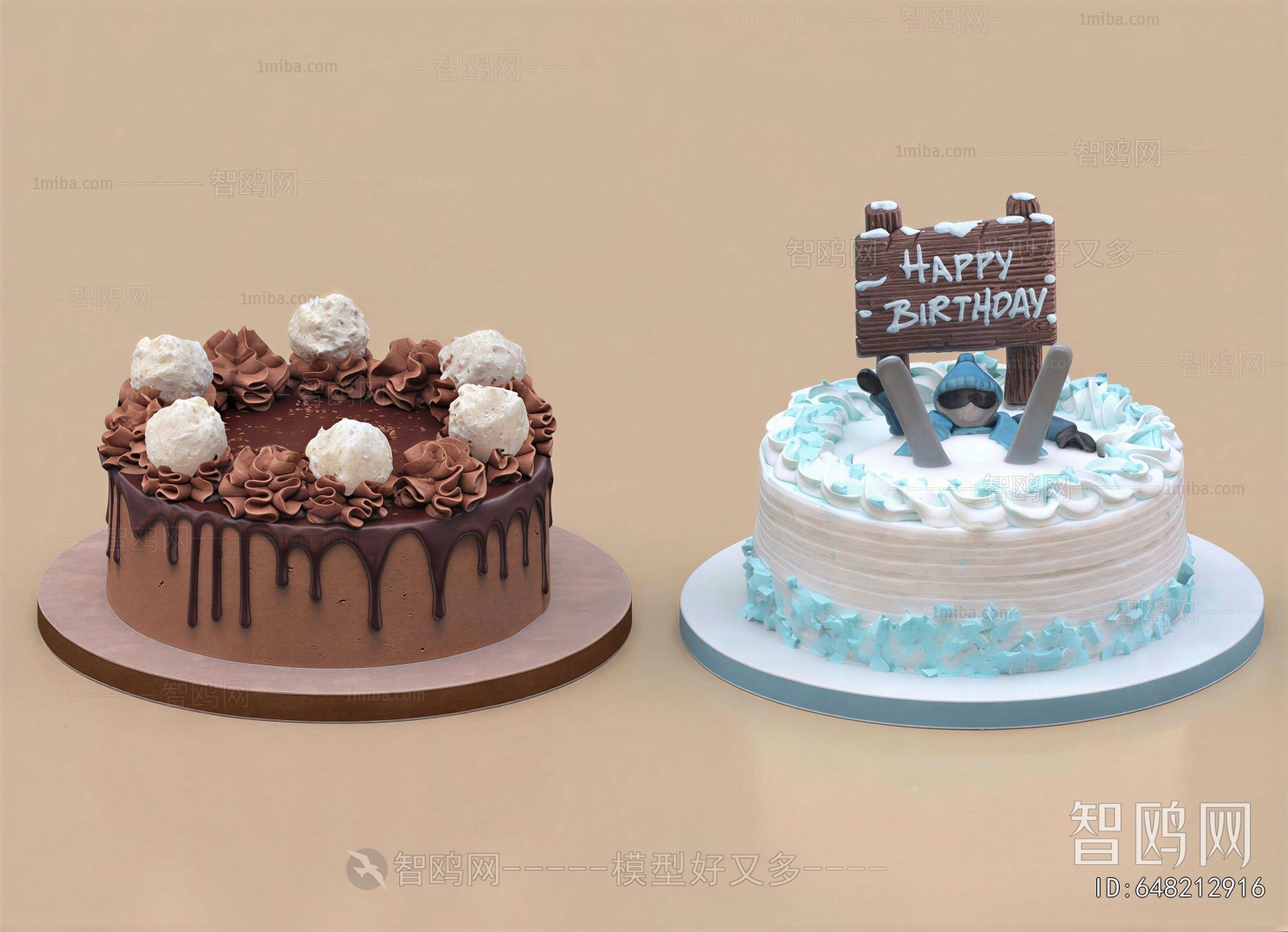 Modern Bread Cake