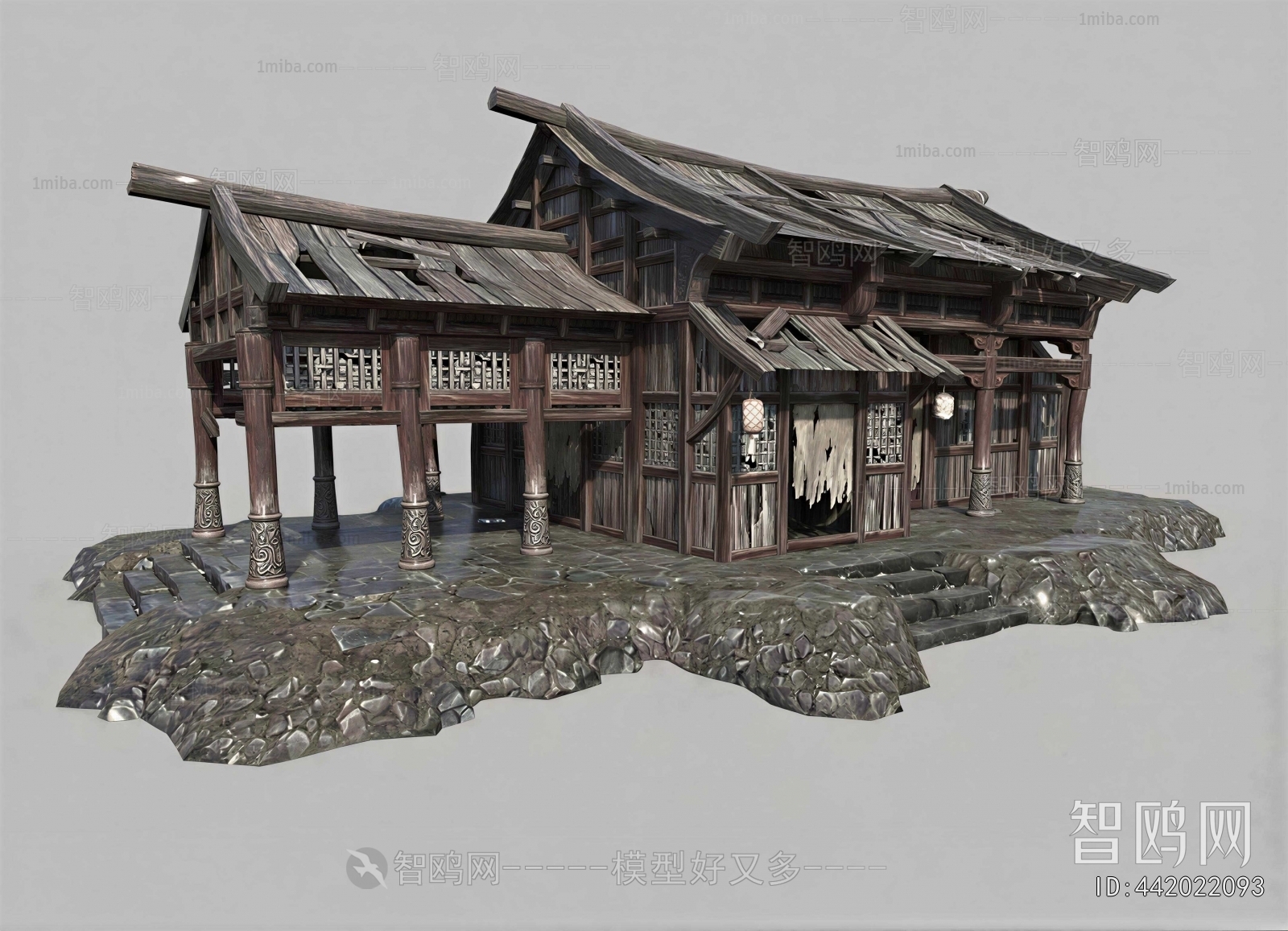Chinese Style Ancient Architectural Buildings