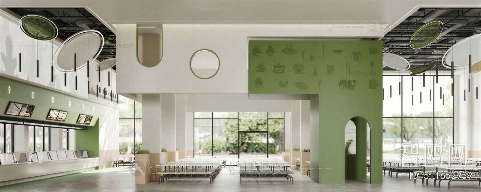 Modern Office Canteen