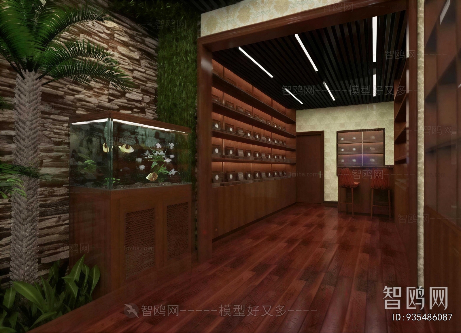 New Chinese Style Tea Shop