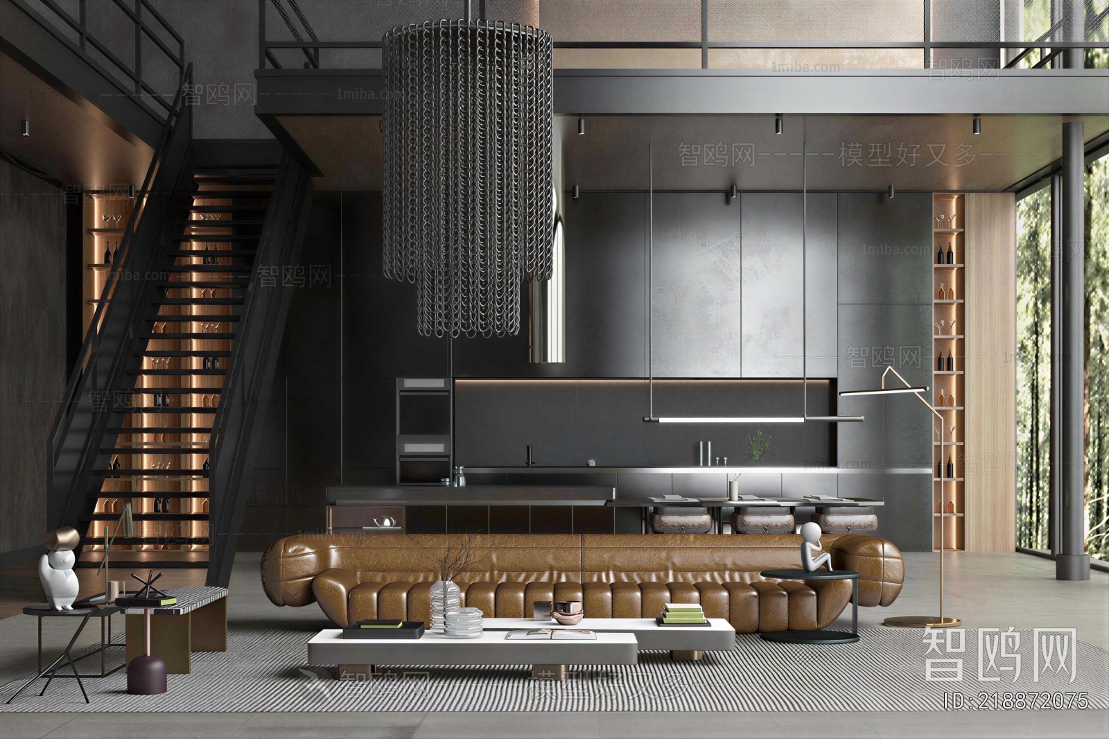 Industrial Style A Living Room