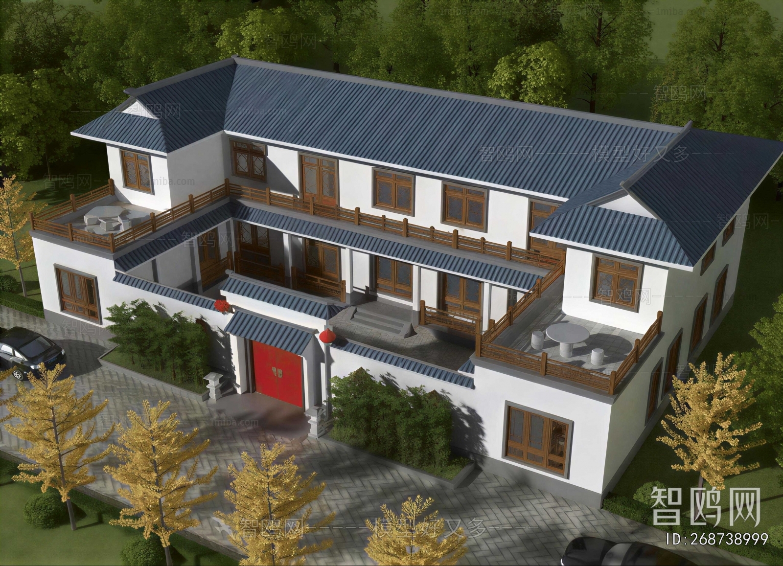 New Chinese Style Detached Villa