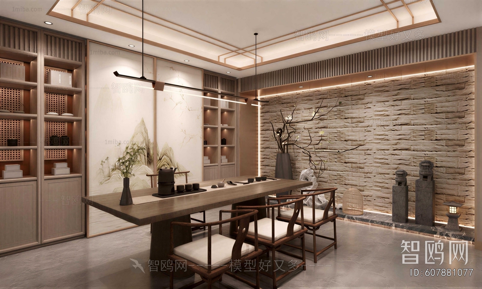 New Chinese Style Tea House