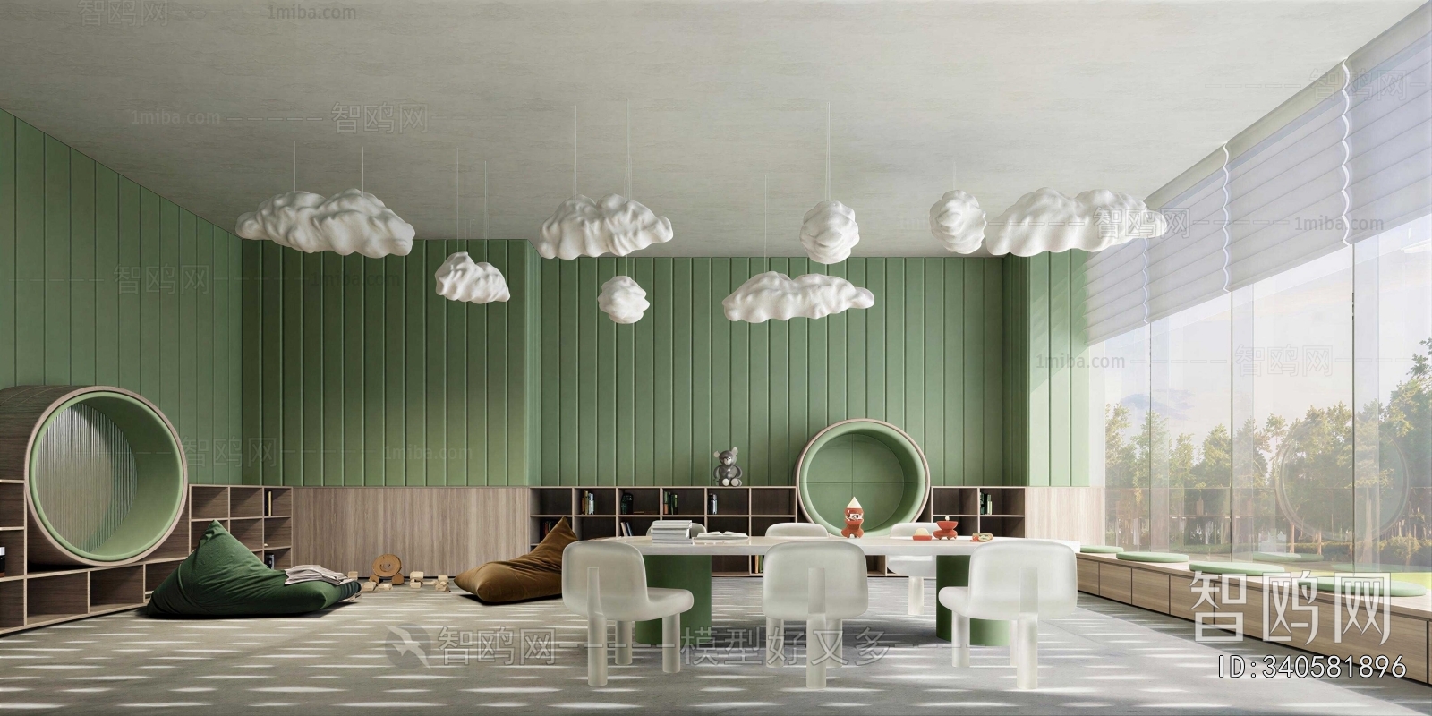 Modern Children's Playroom