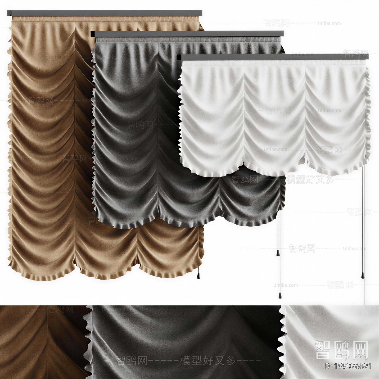 European Style Roman Curtain