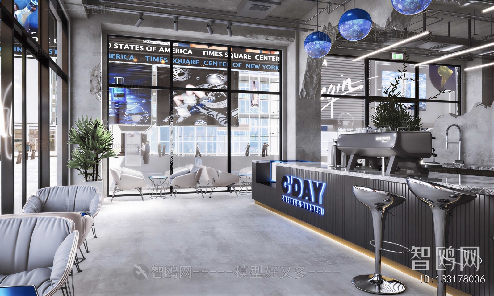 Modern Cafe