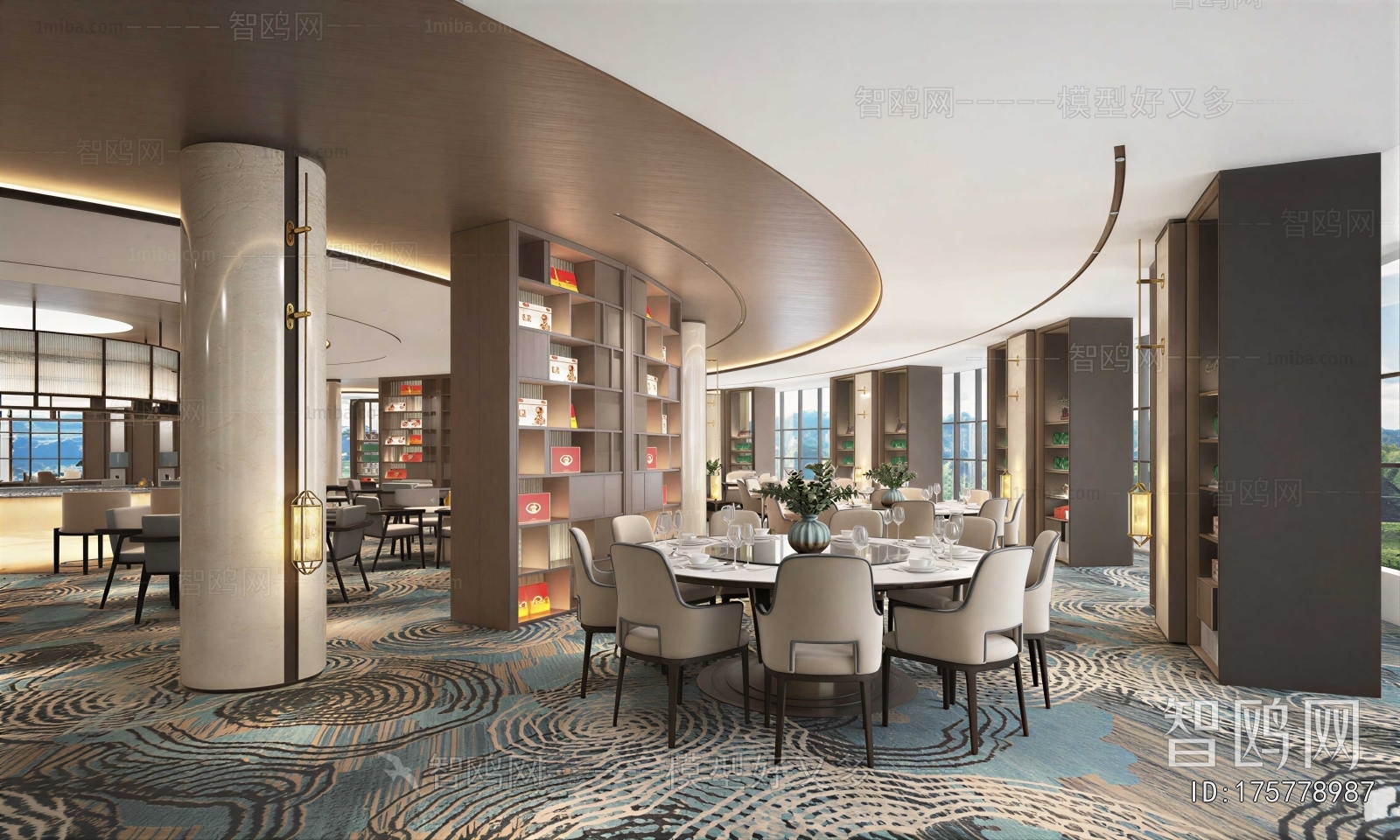 New Chinese Style Banquet Hall