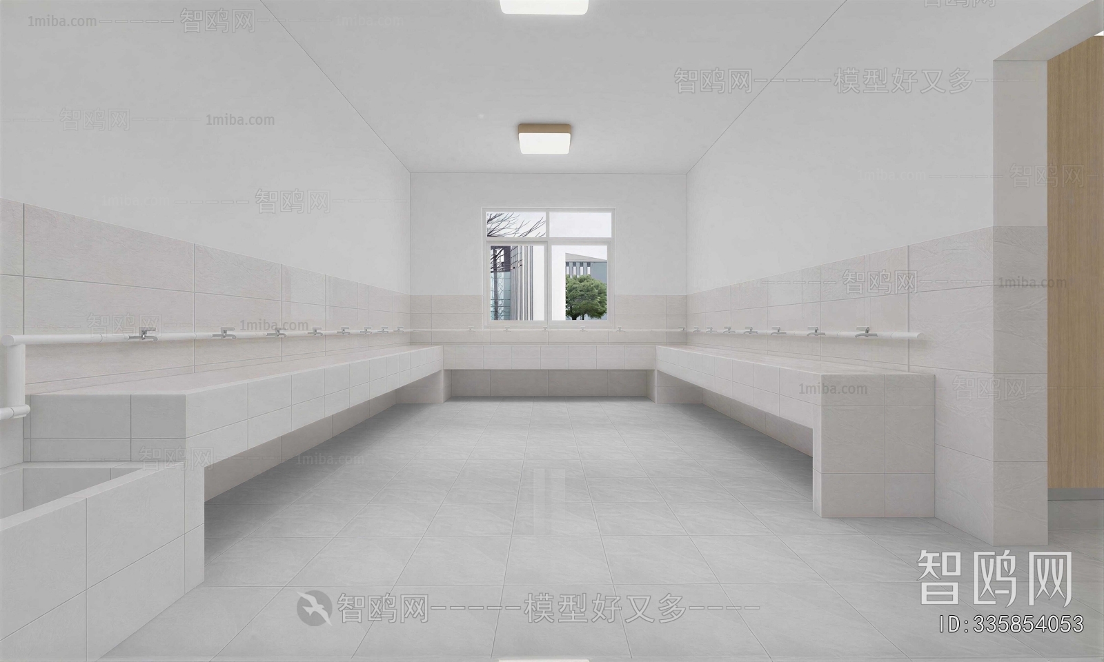 Modern Public Toilet
