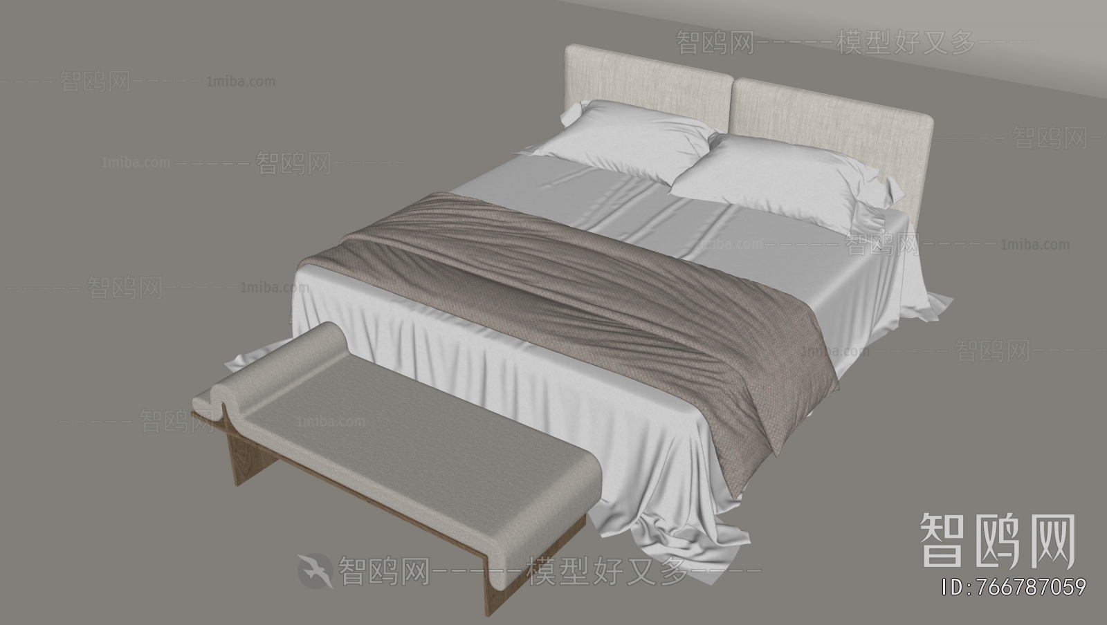 Modern Double Bed