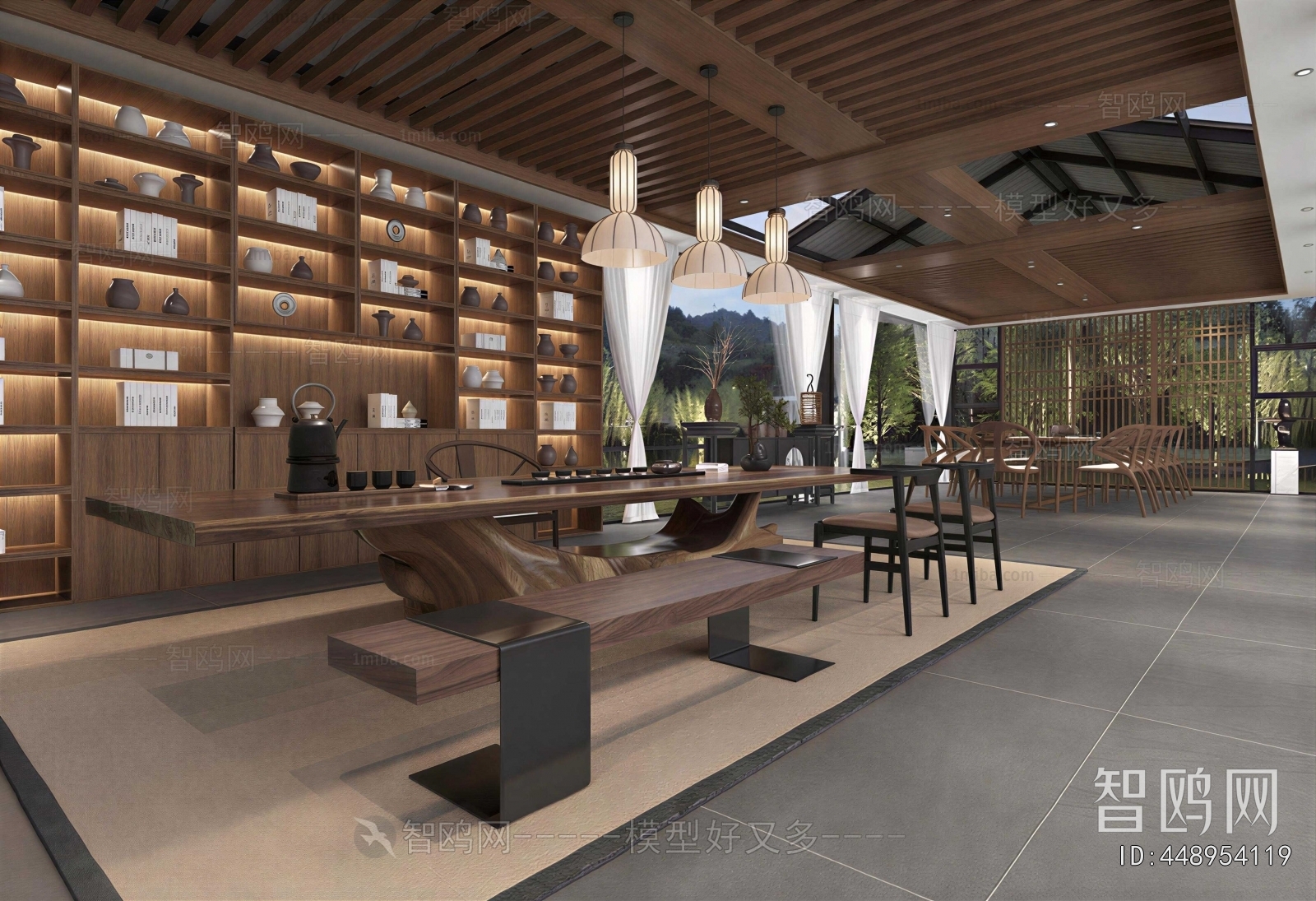 New Chinese Style Tea House