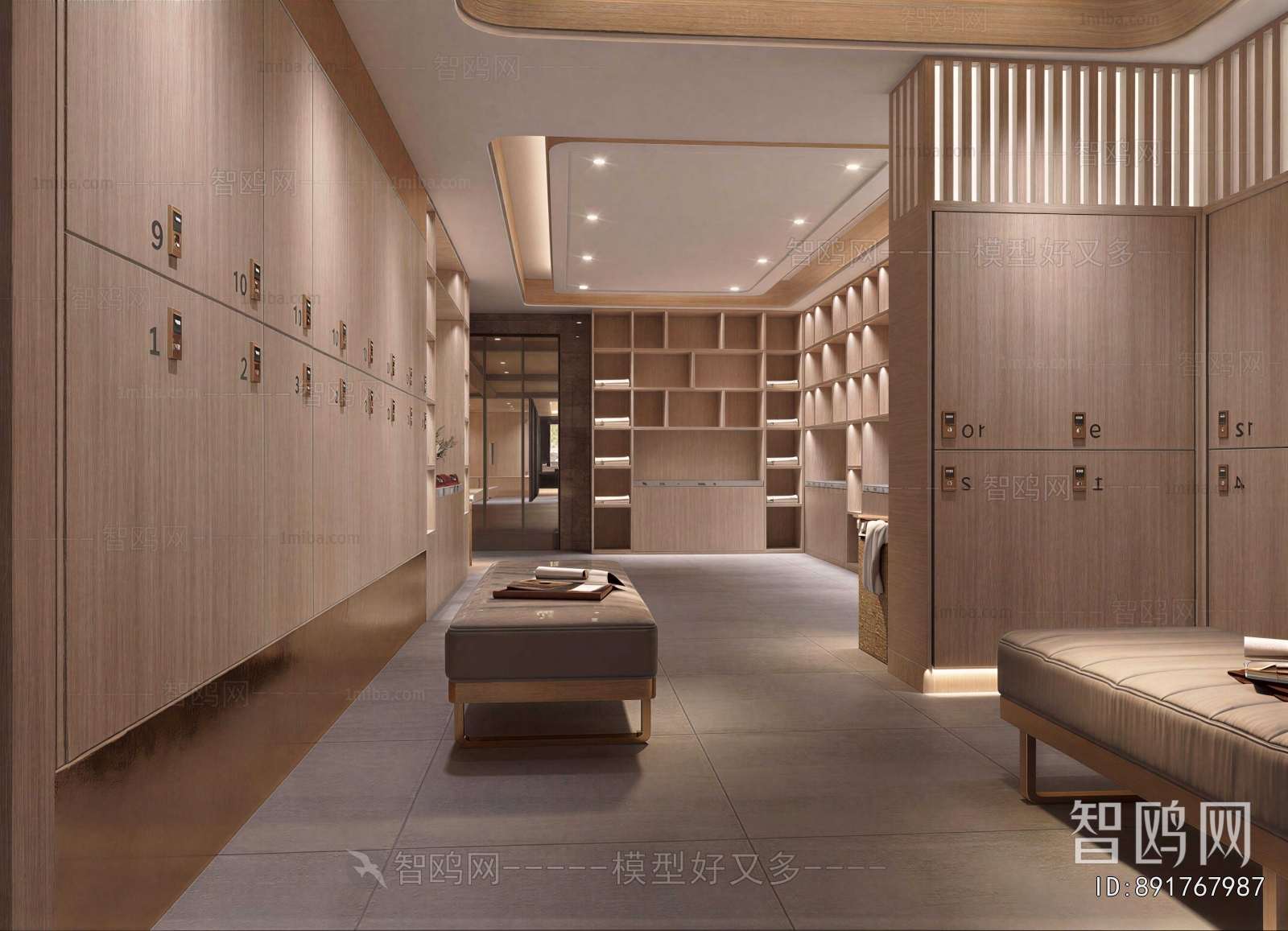 Modern Changing Room