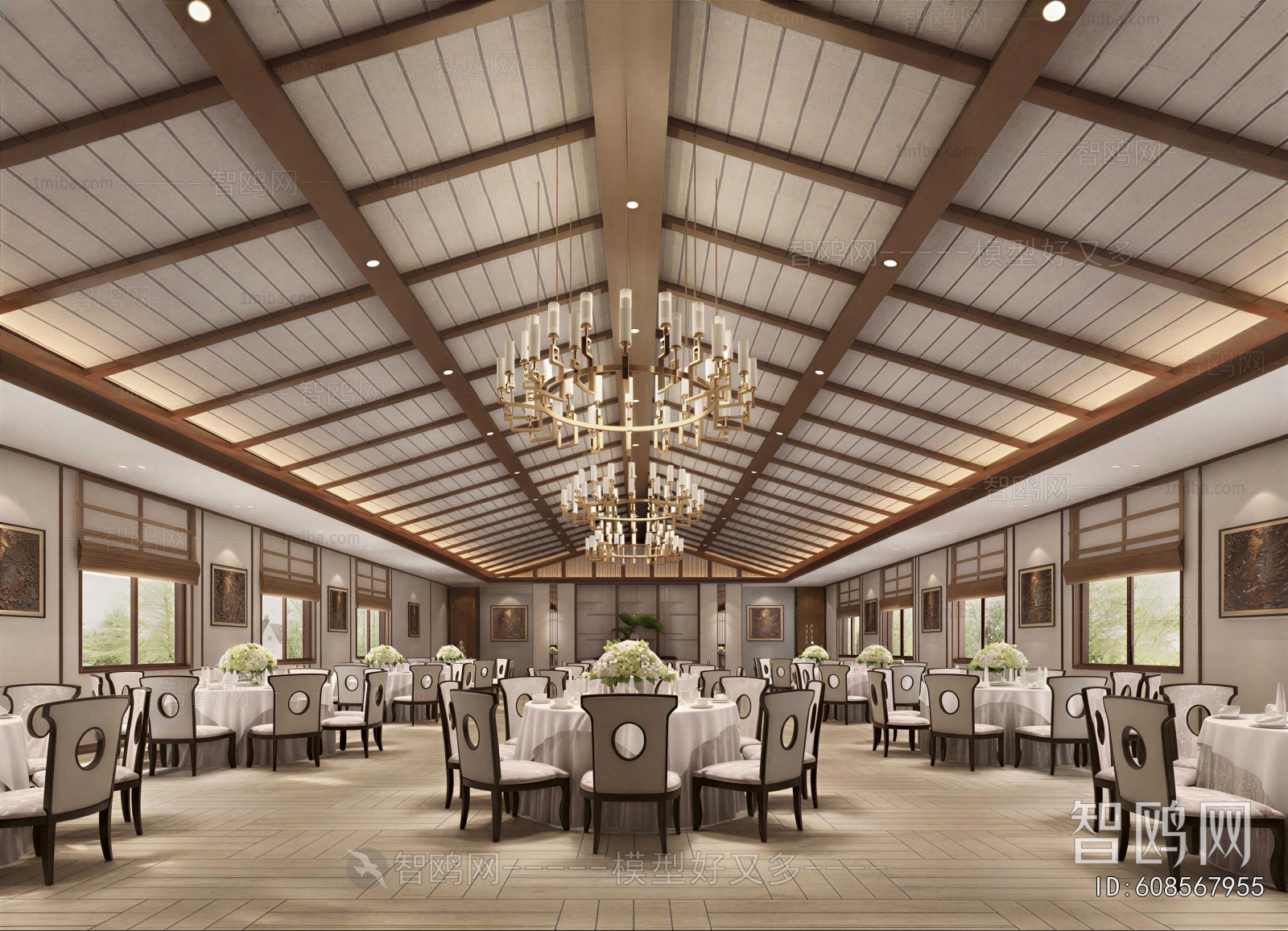 New Chinese Style Banquet Hall