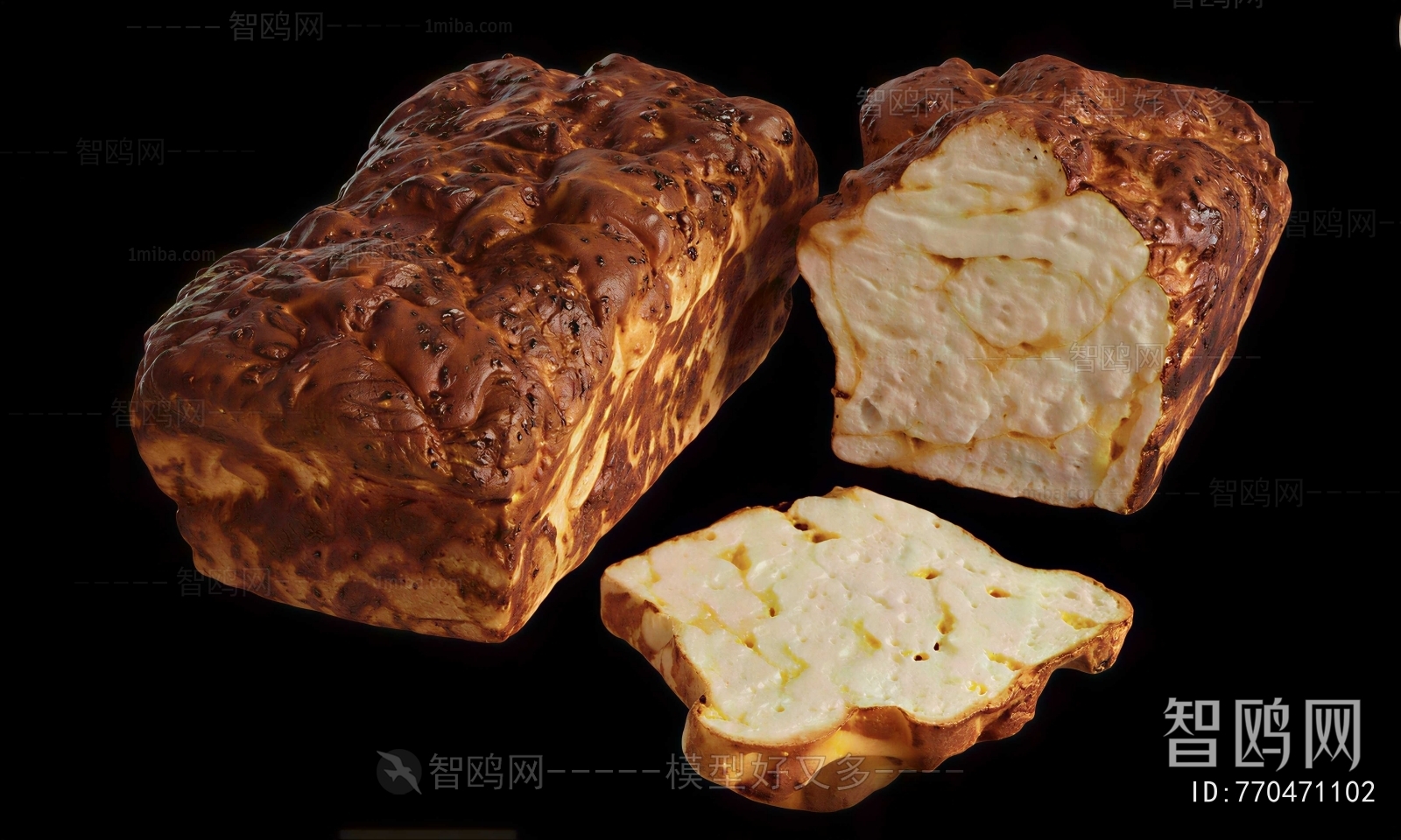 Modern Bread Cake