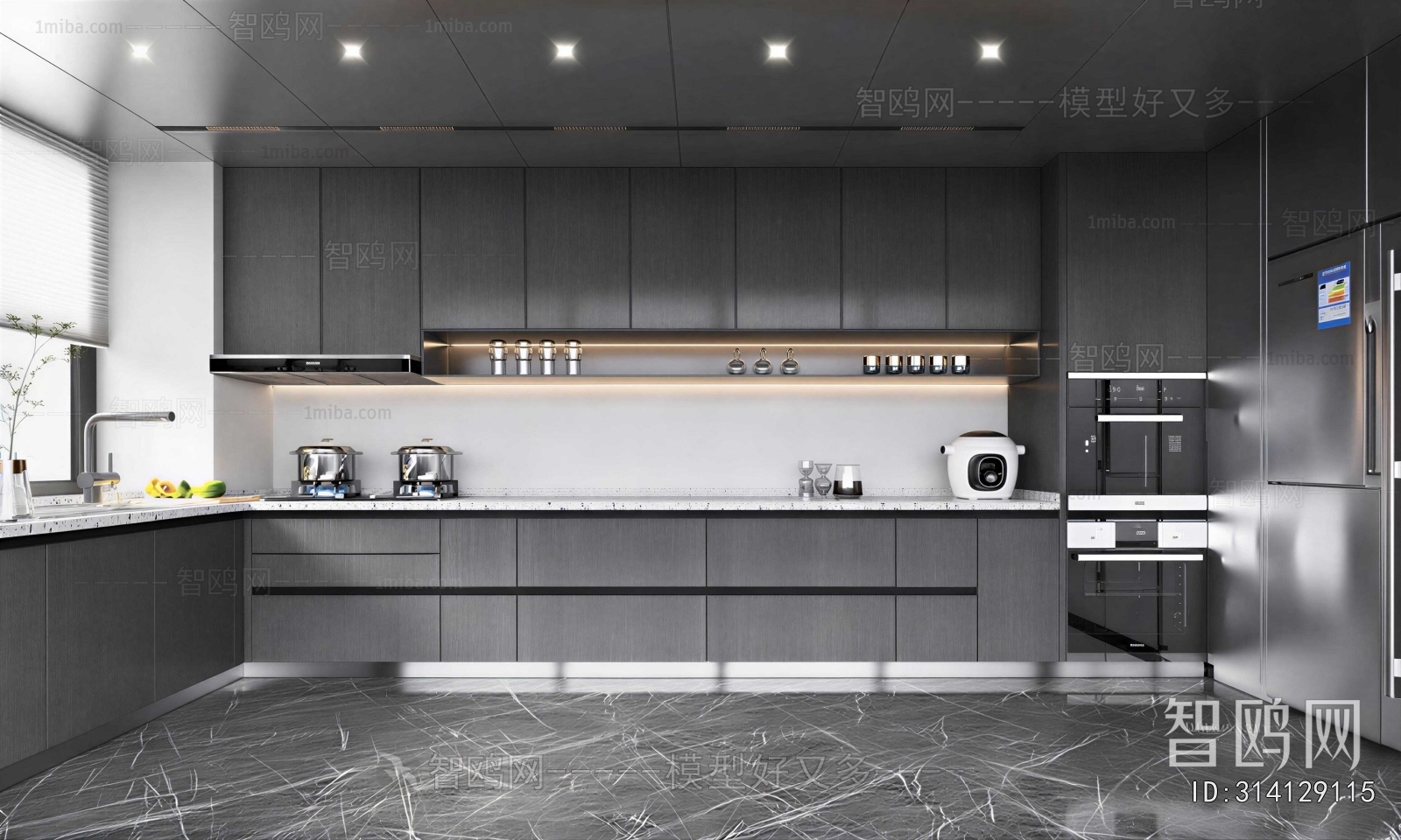 Modern The Kitchen
