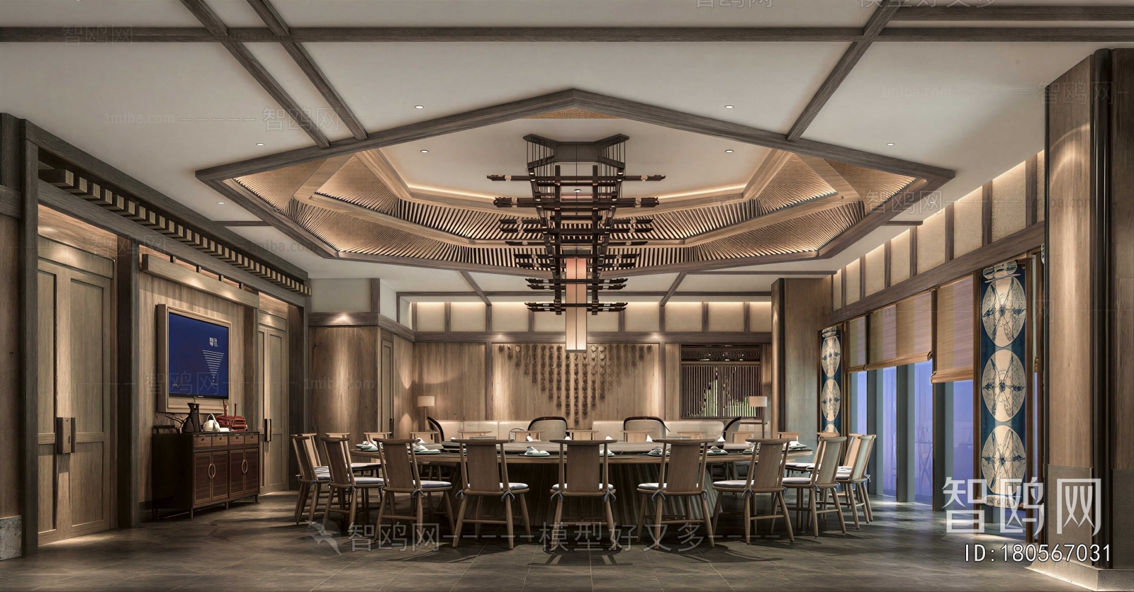 New Chinese Style Restaurant Box