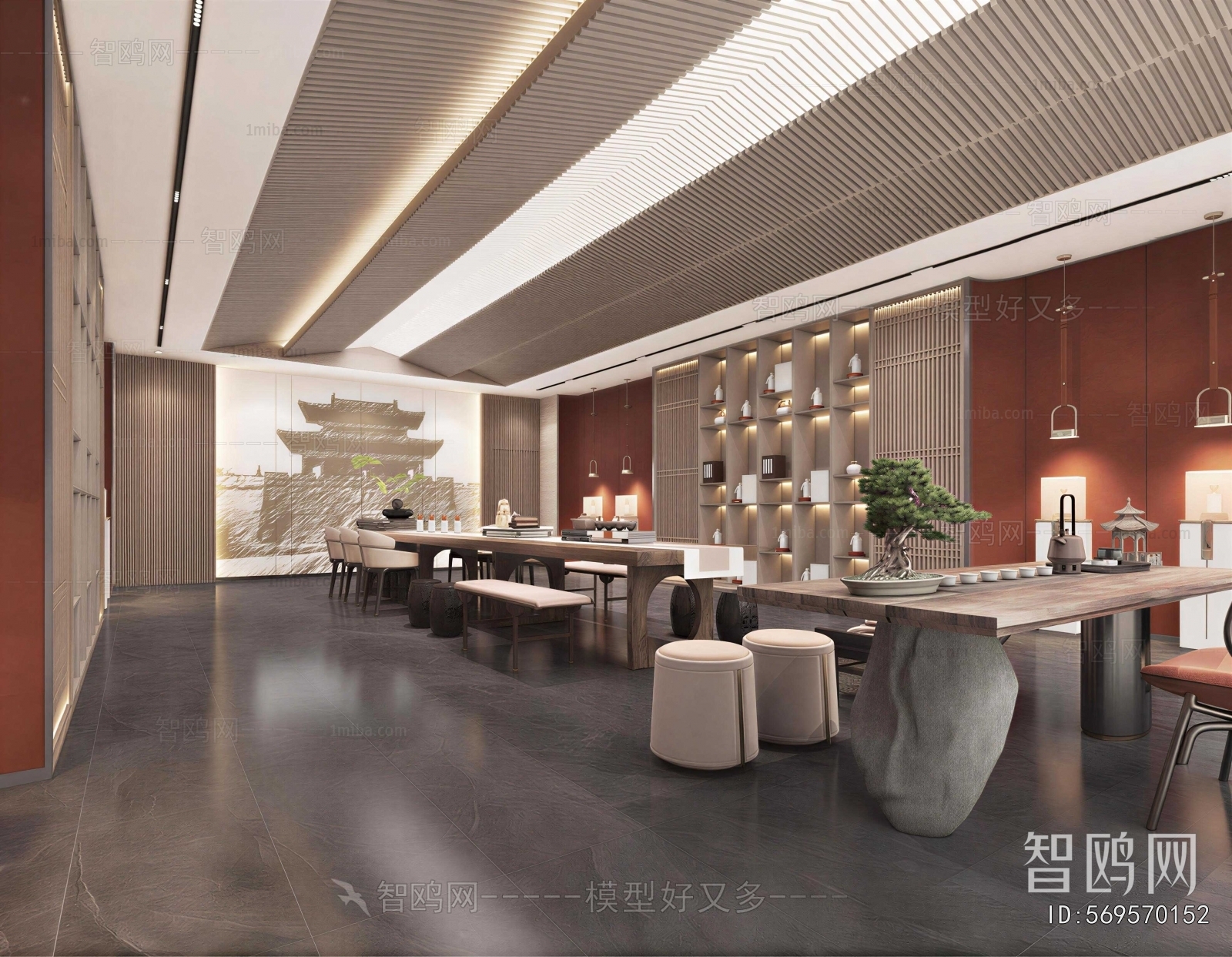 New Chinese Style Tea House