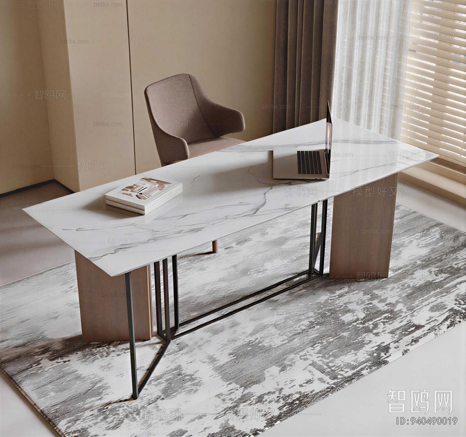 Modern Computer Desk And Chair