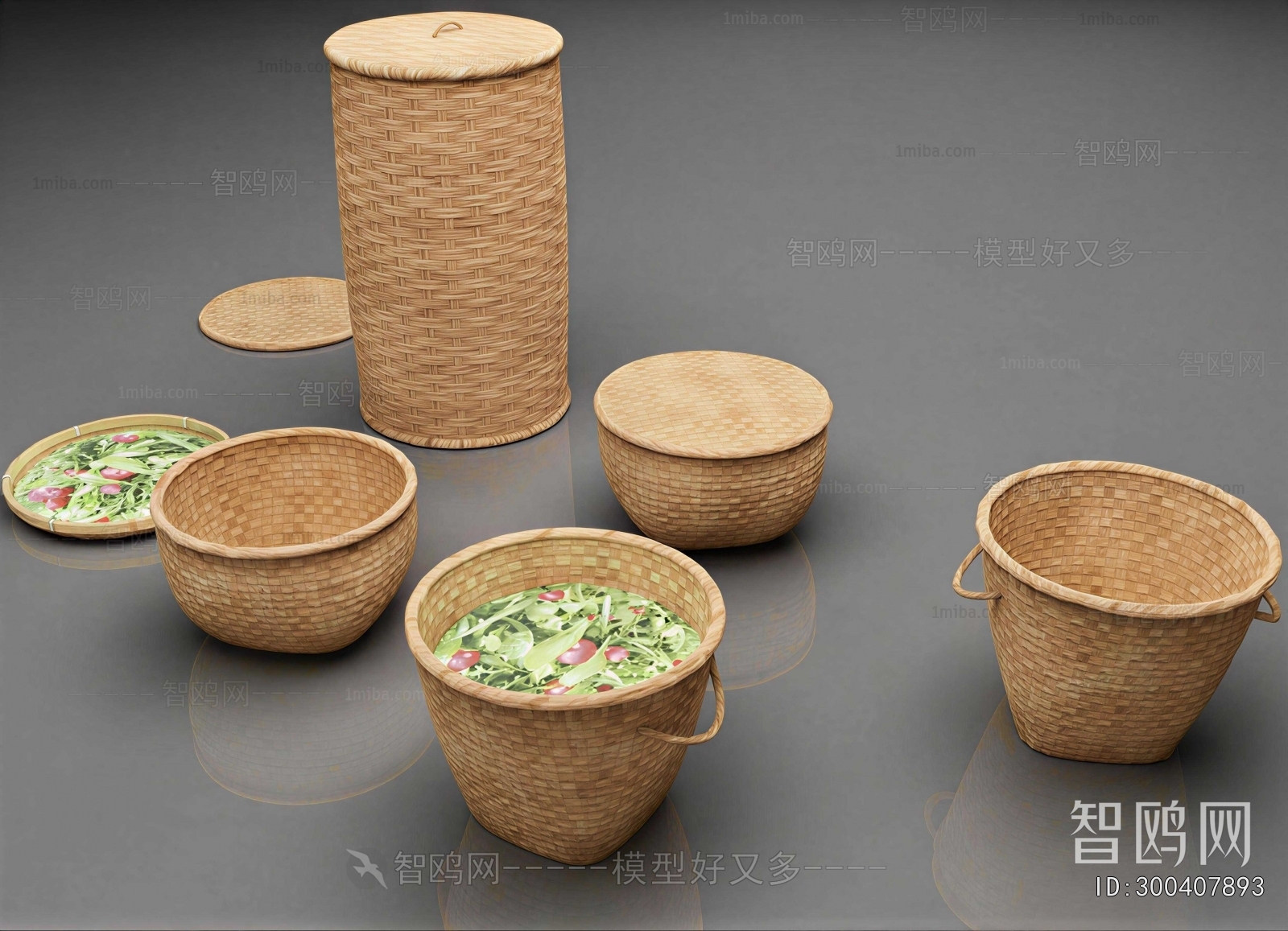 Chinese Style Storage Basket