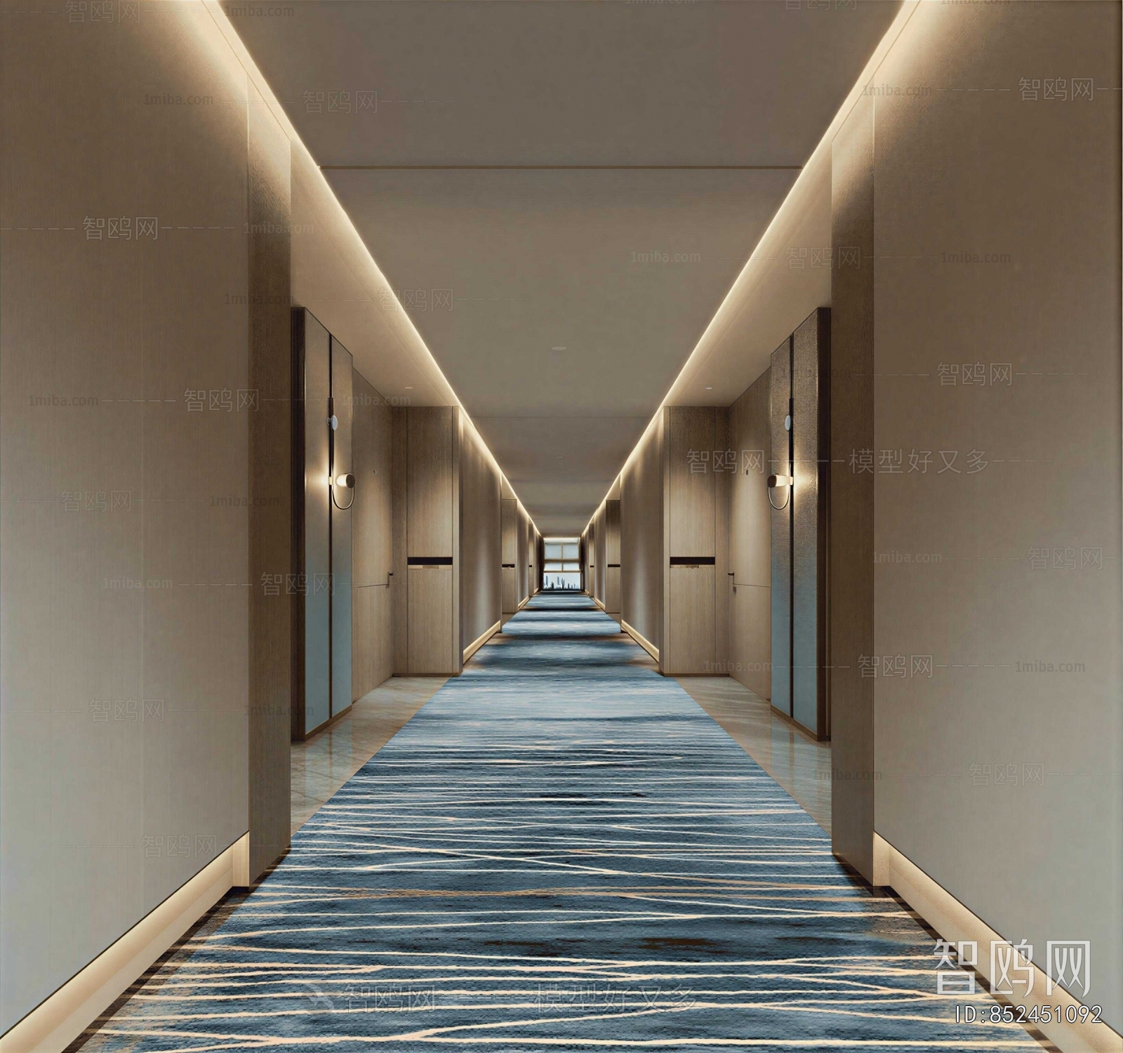New Chinese Style Corridor