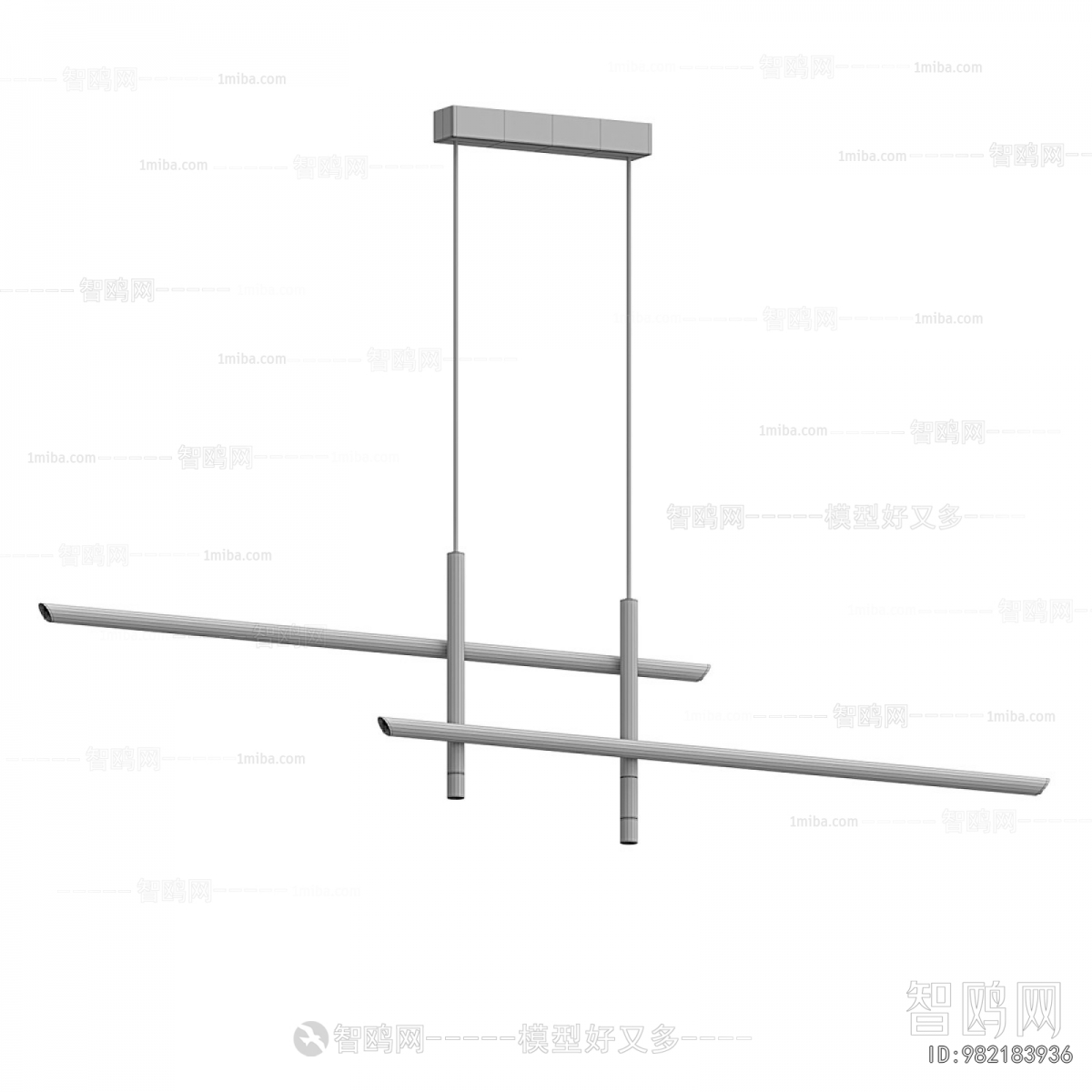 Modern Long Chandelier