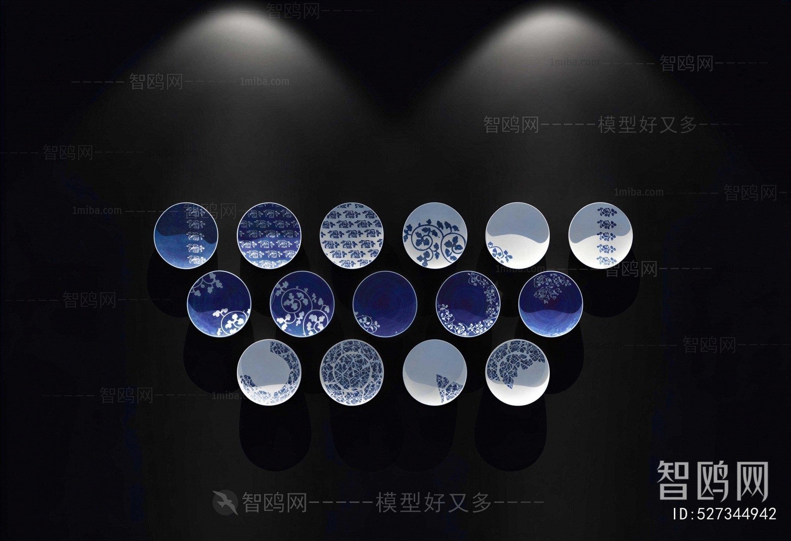 Chinese Style Decorative Set