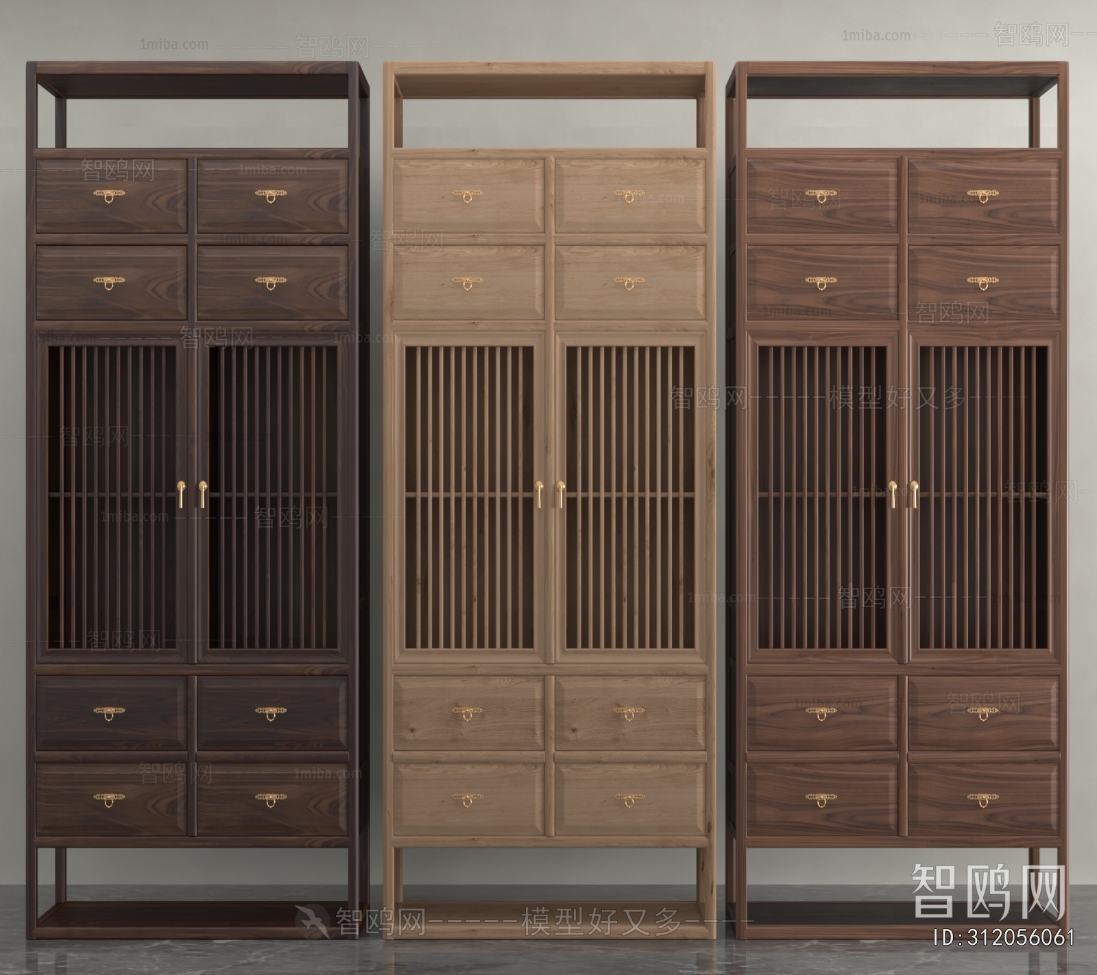 New Chinese Style Bookcase