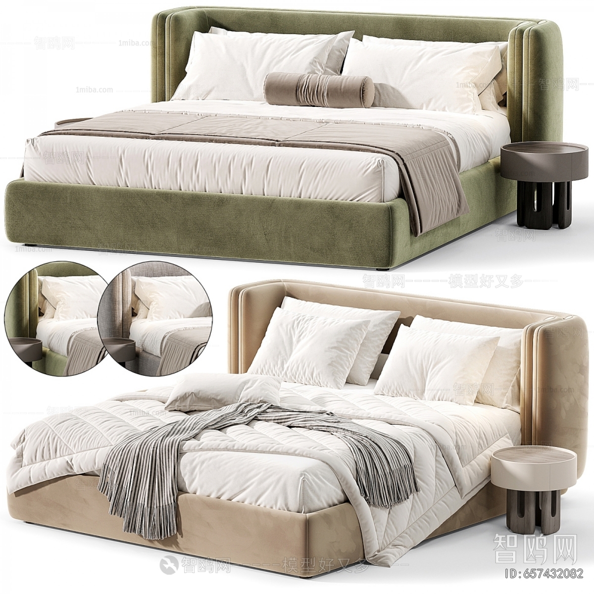 Modern Double Bed