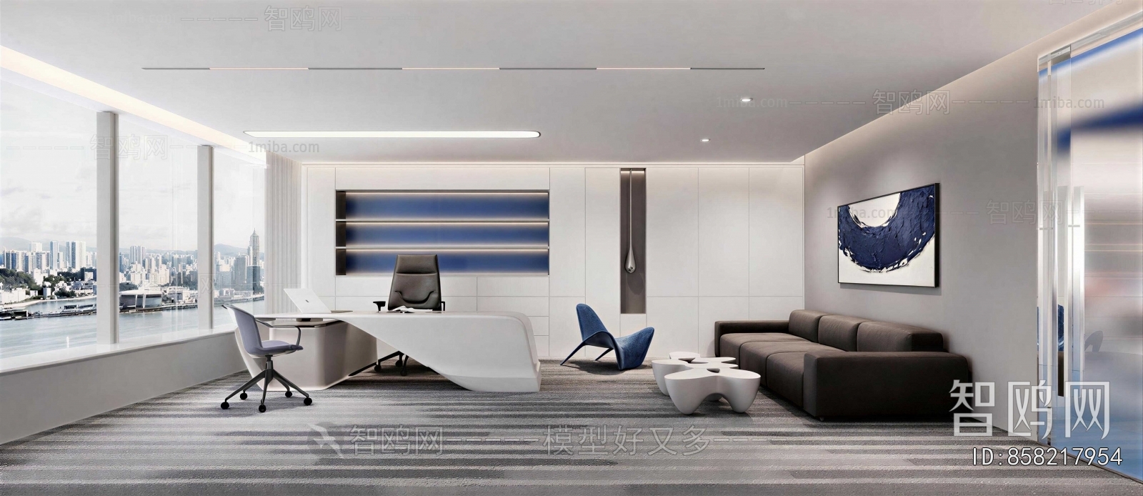 Modern Manager's Office
