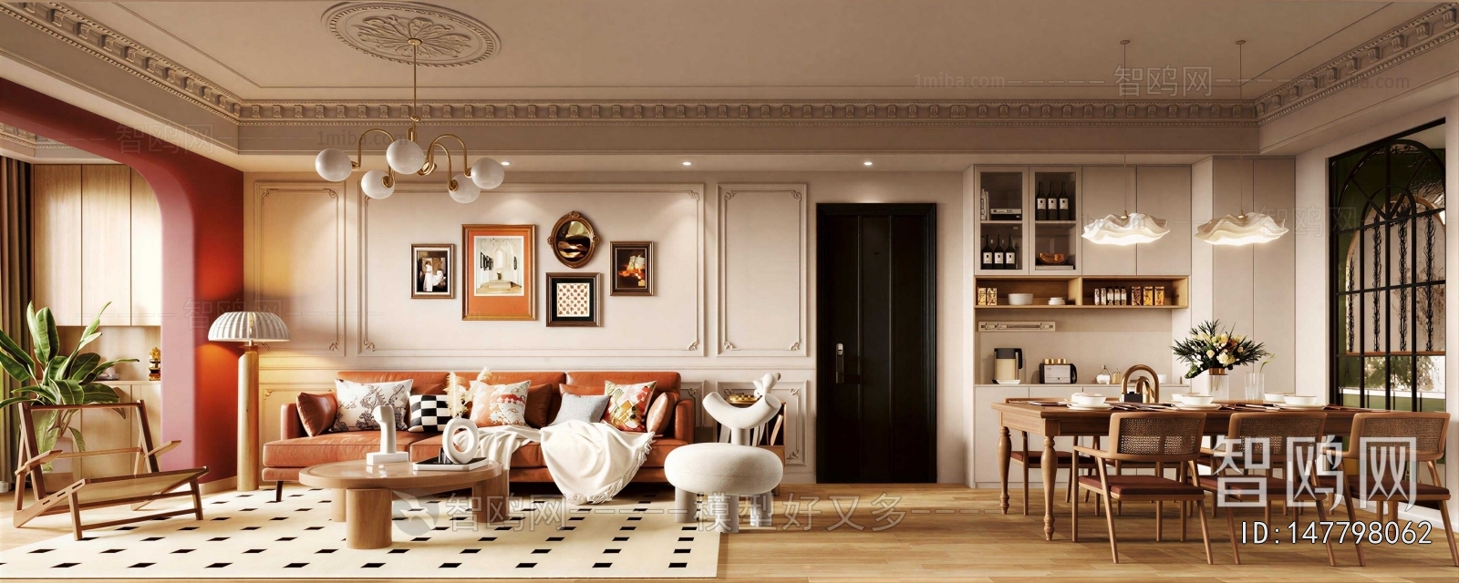 French Style A Living Room