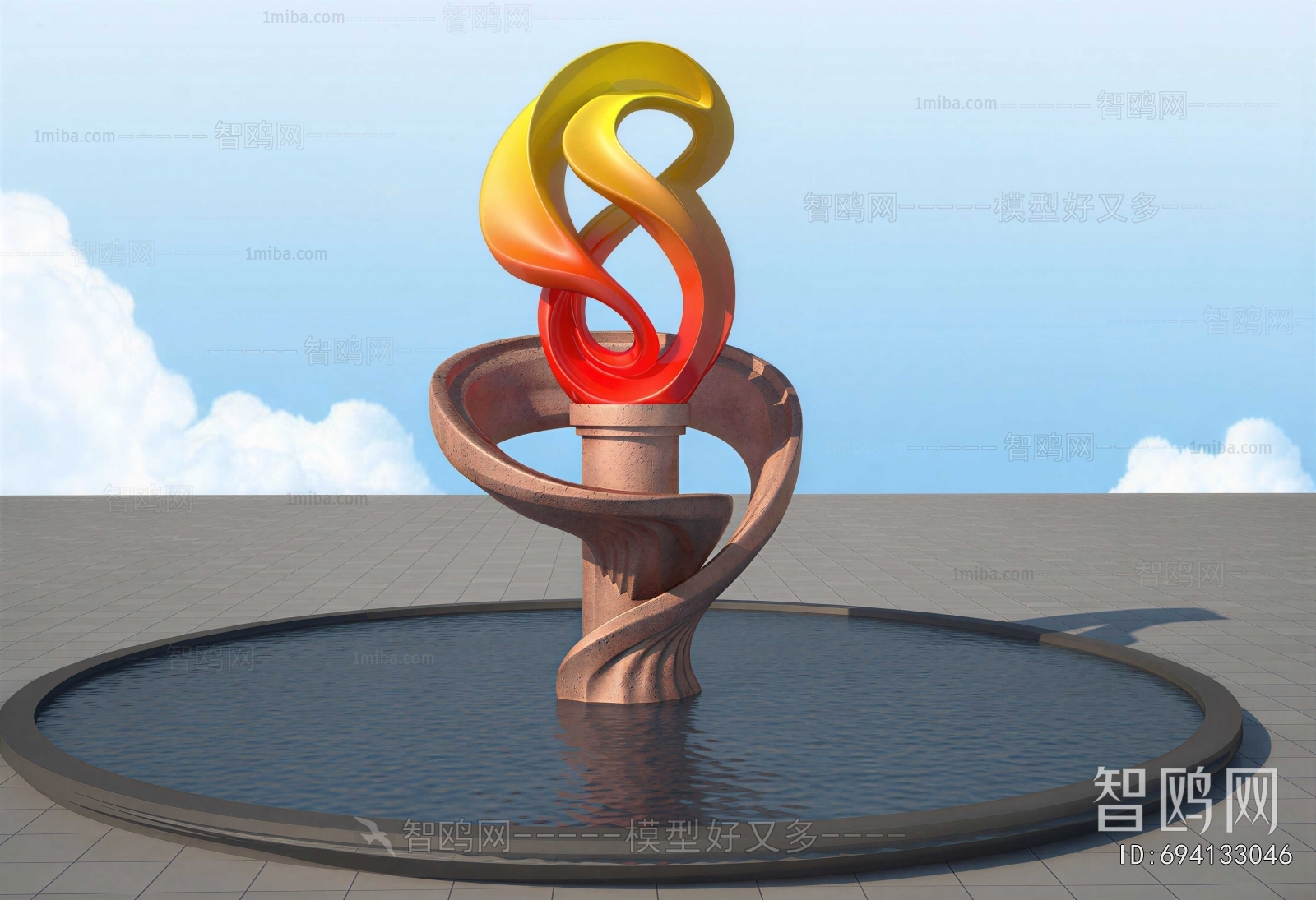 Modern Sculpture Sketch