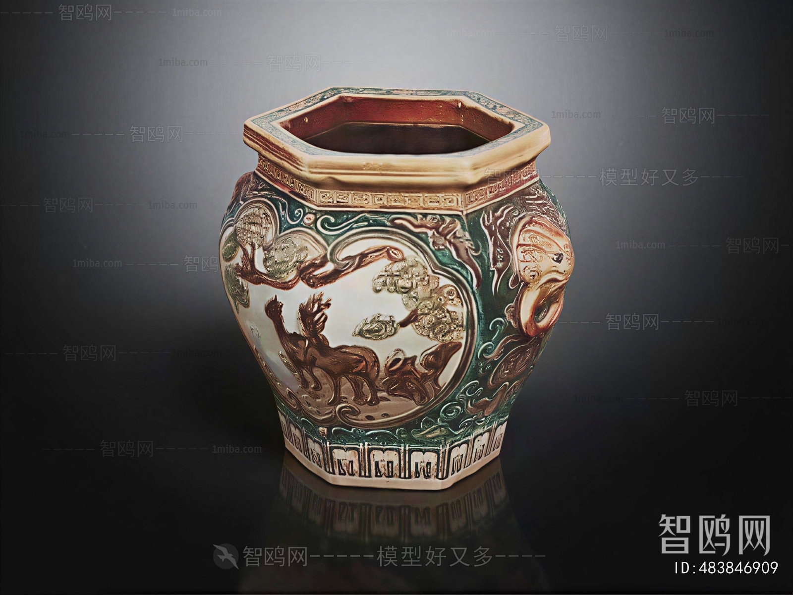 European Style Clay Pot