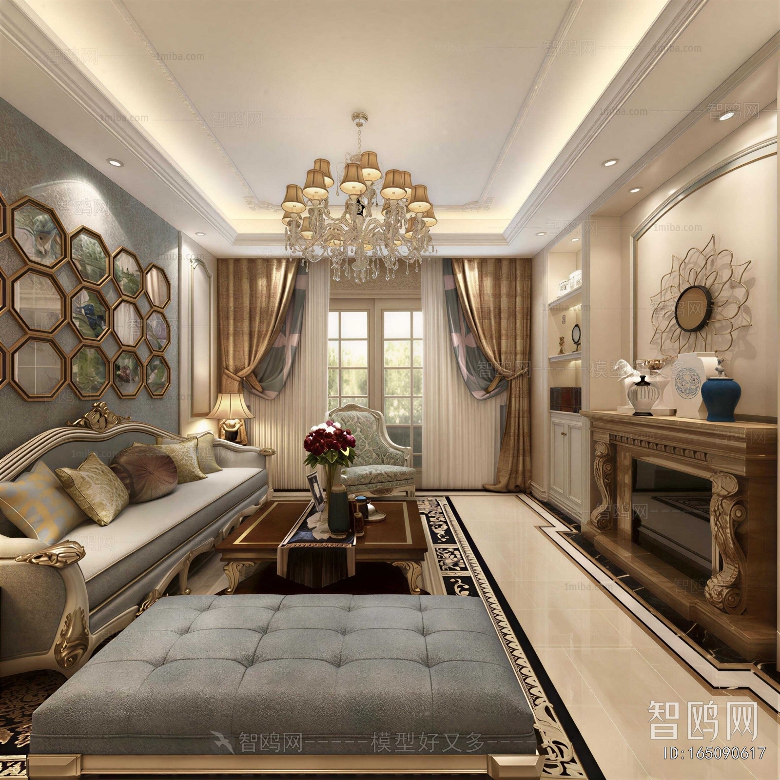 European Style A Living Room