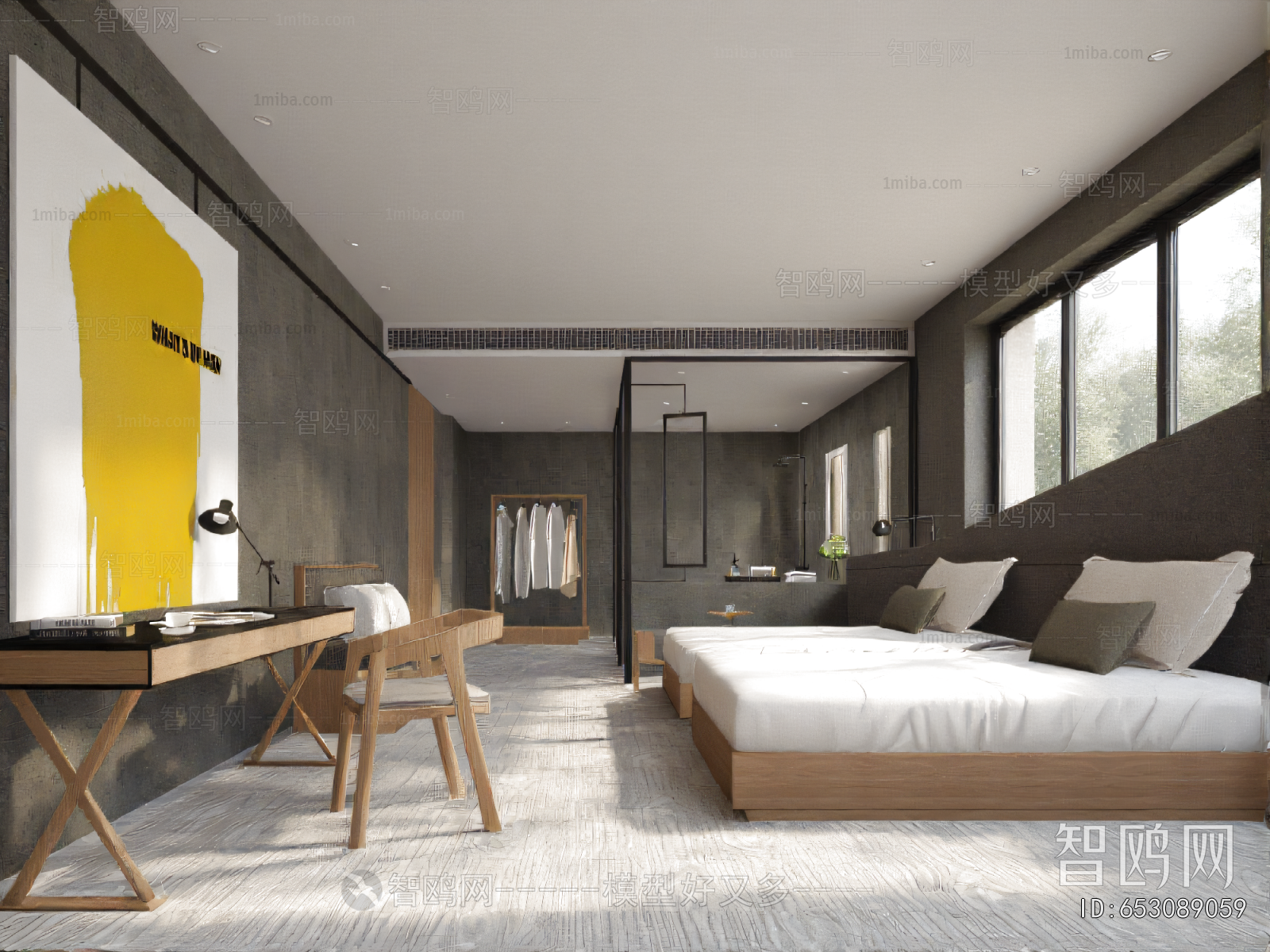 Modern Guest Room