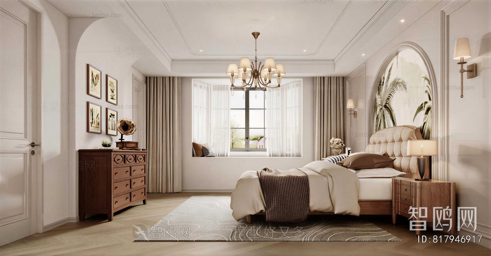 American Style Bedroom
