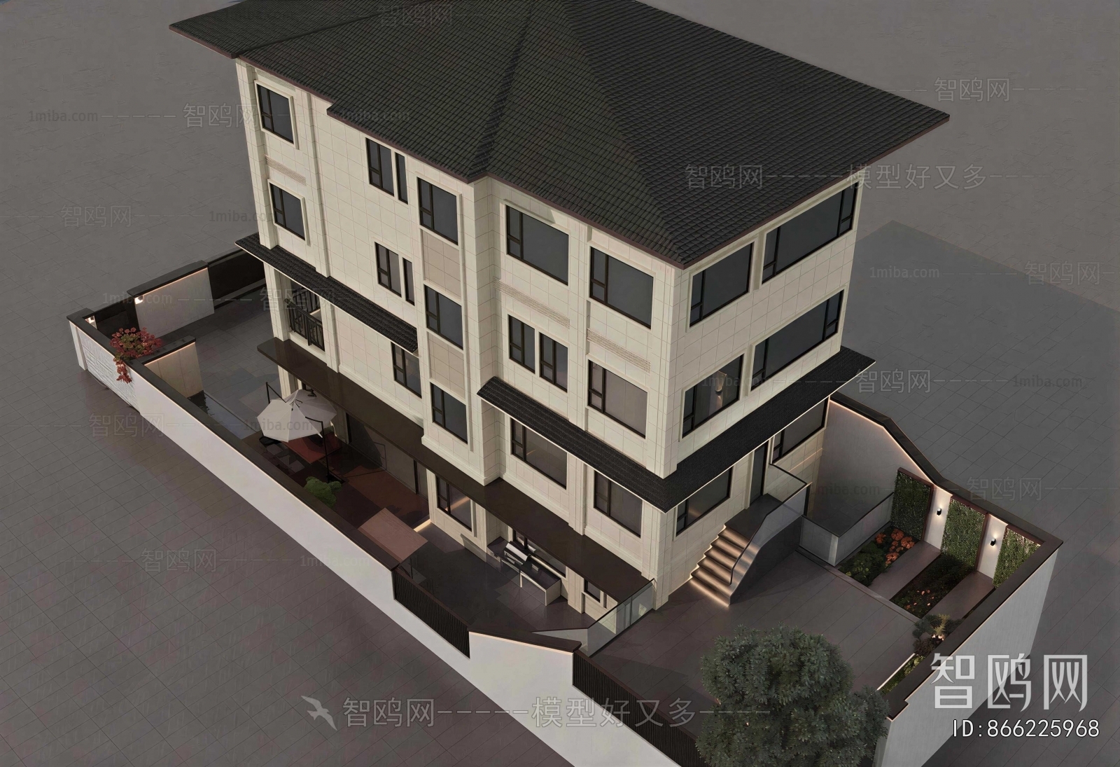 New Chinese Style Residential Building