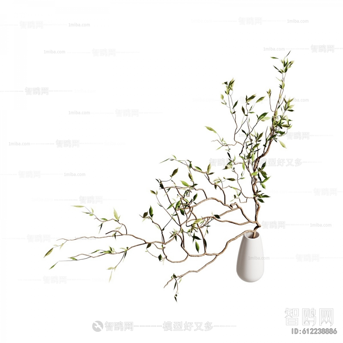 Modern Aquatic Green Plant