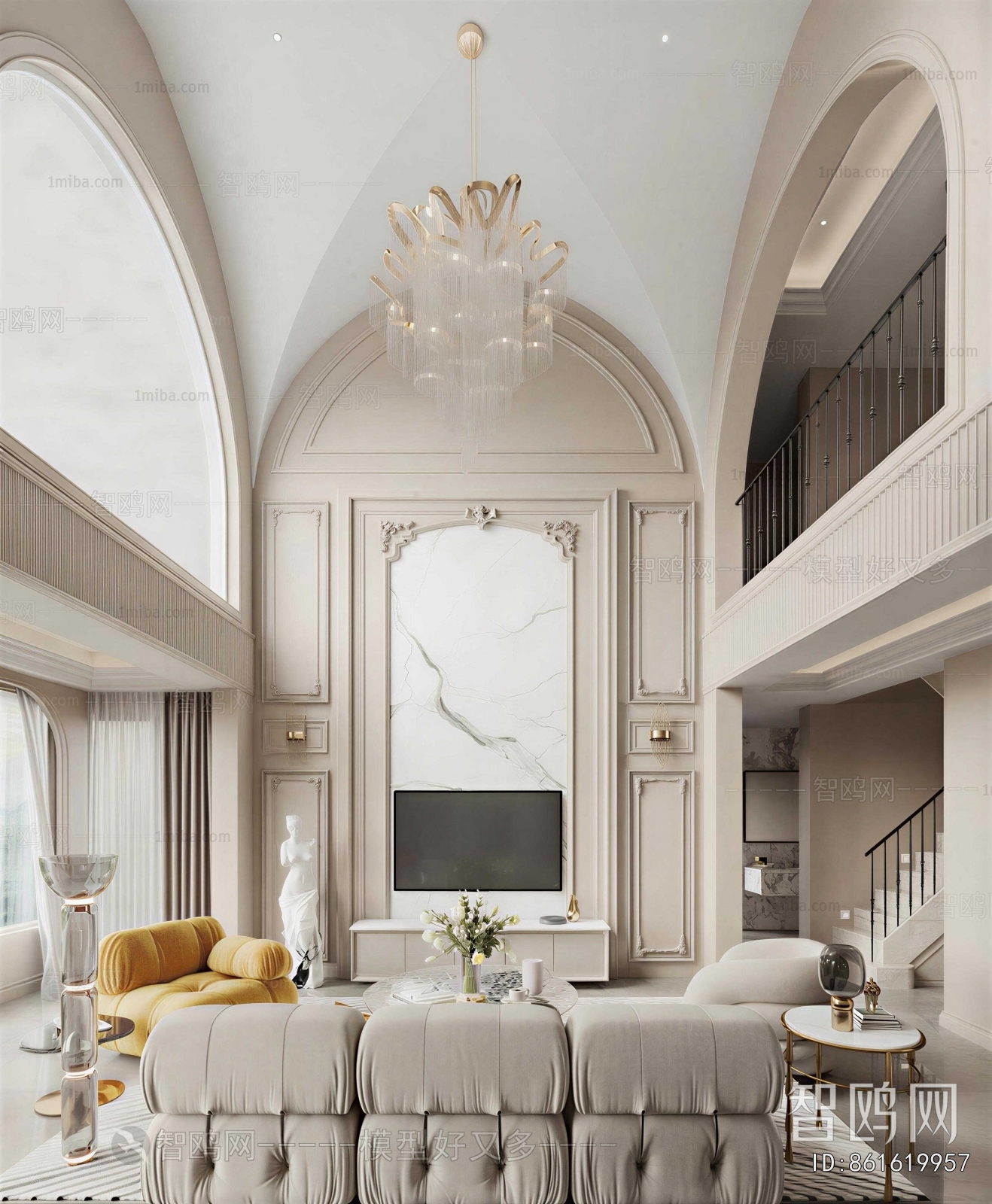 French Style A Living Room