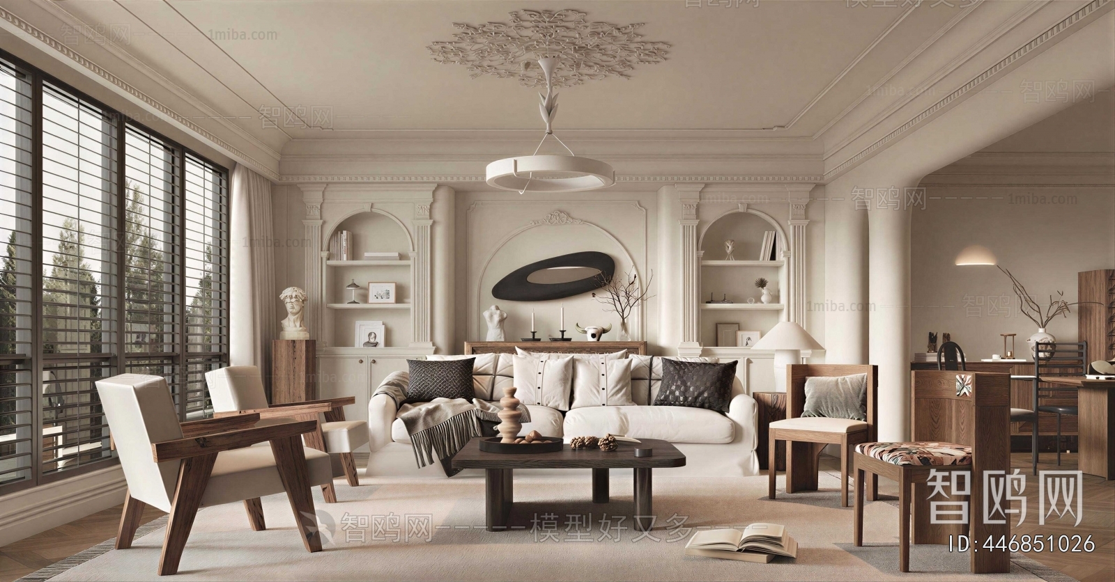 French Style A Living Room