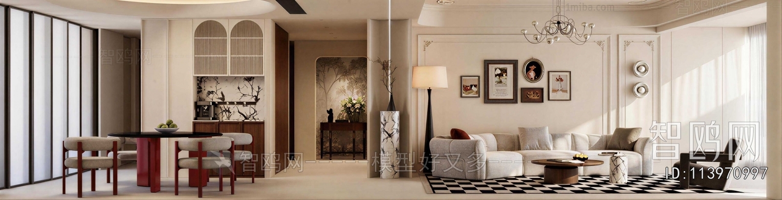 French Style A Living Room