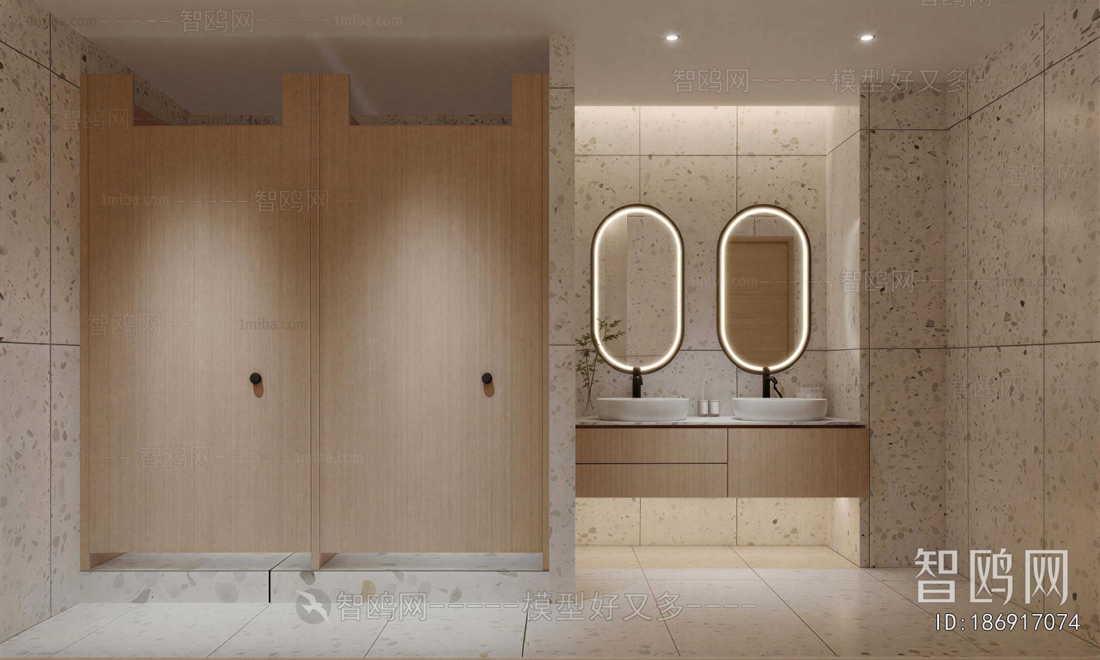 Modern Public Toilet