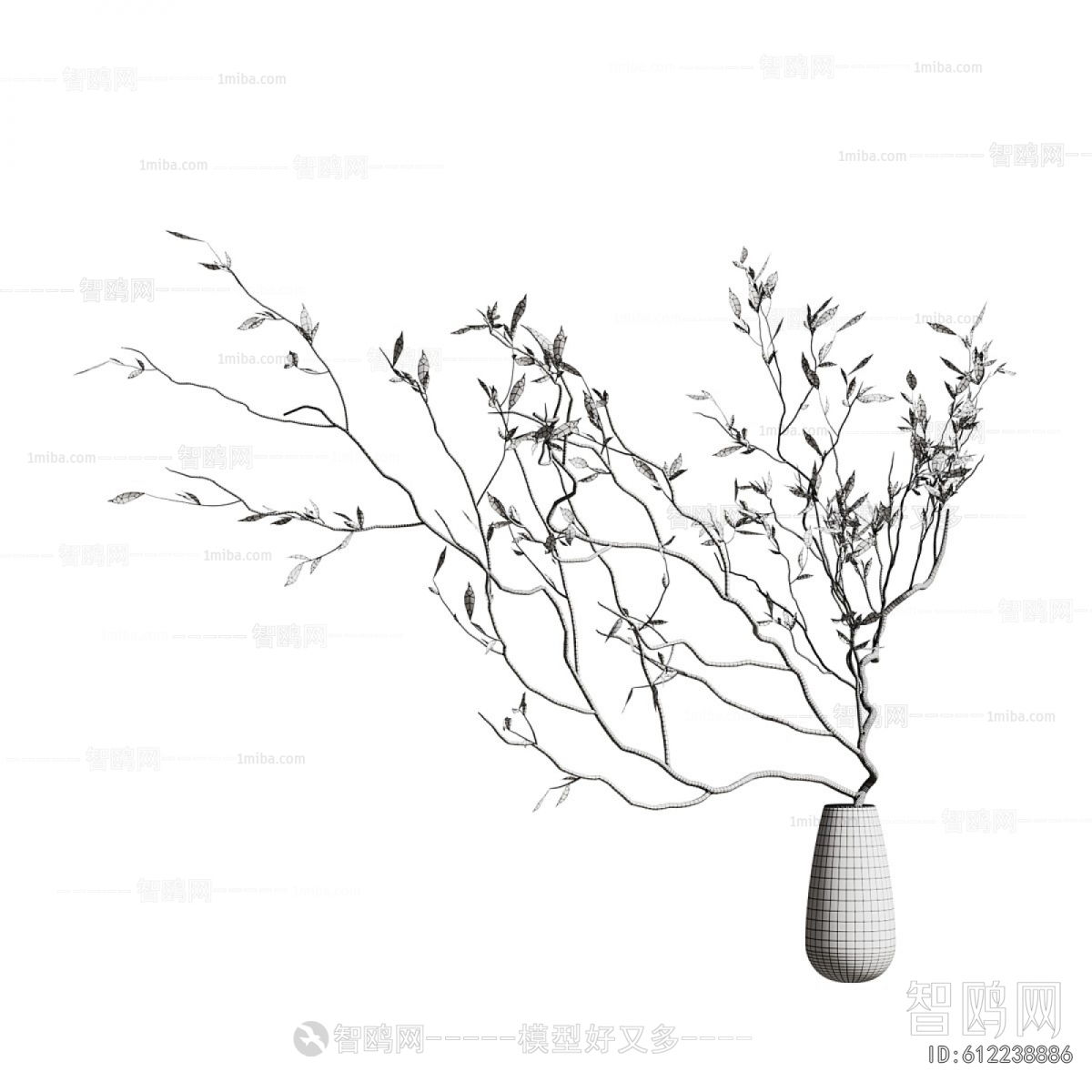 Modern Aquatic Green Plant