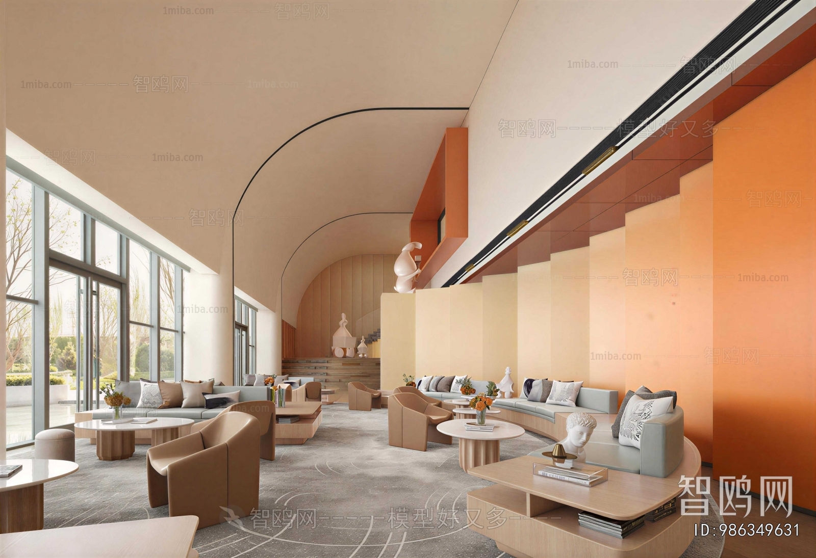 Modern Office Rest Area